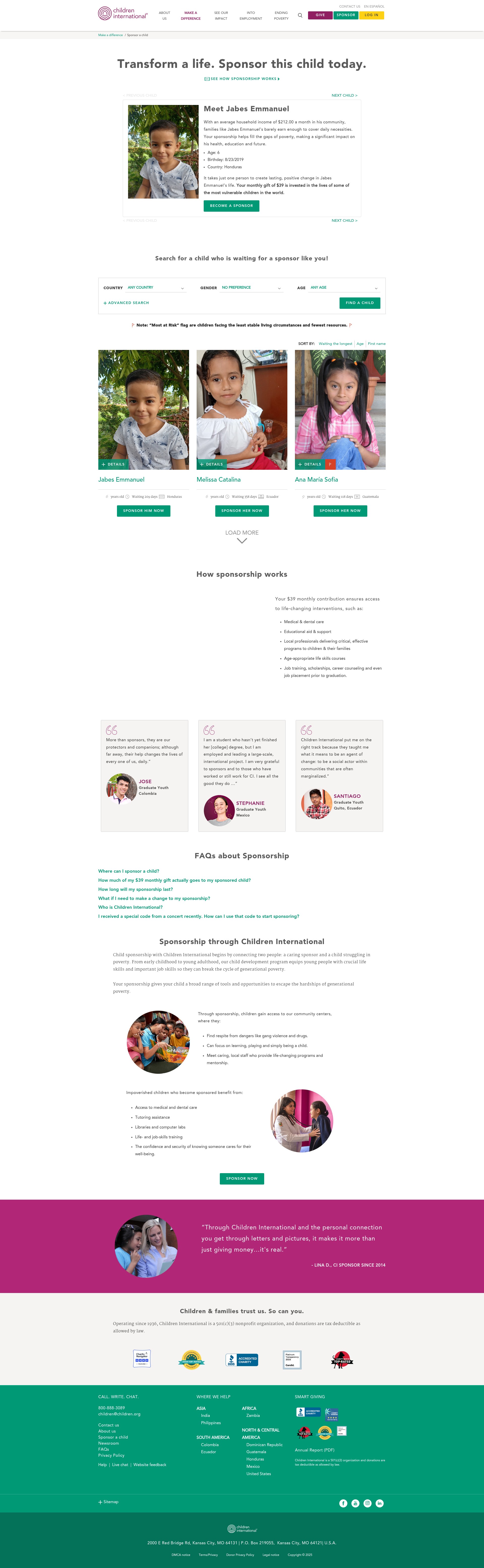 Landing Page