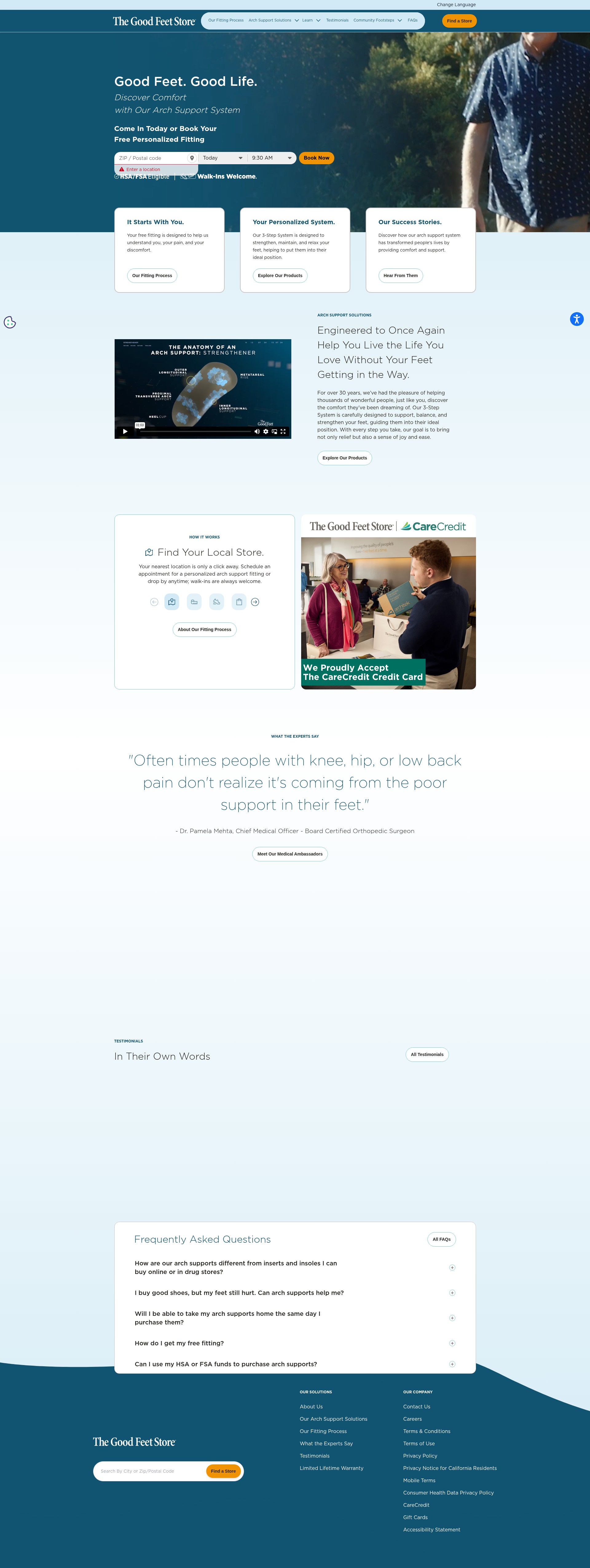 Landing Page