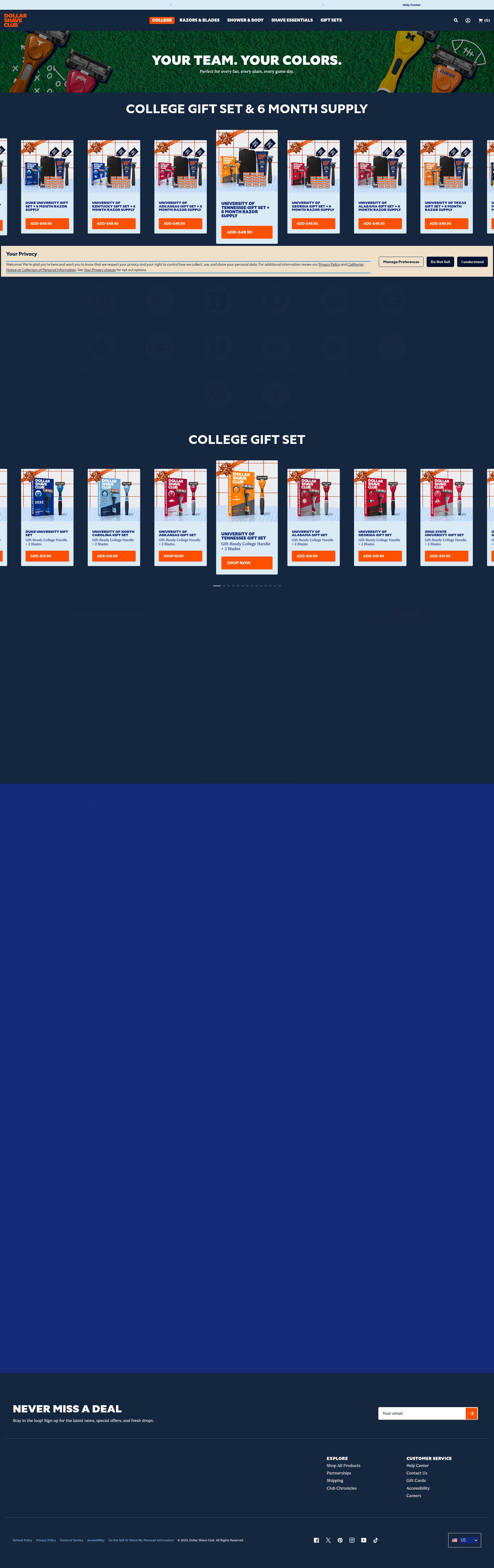 Landing Page