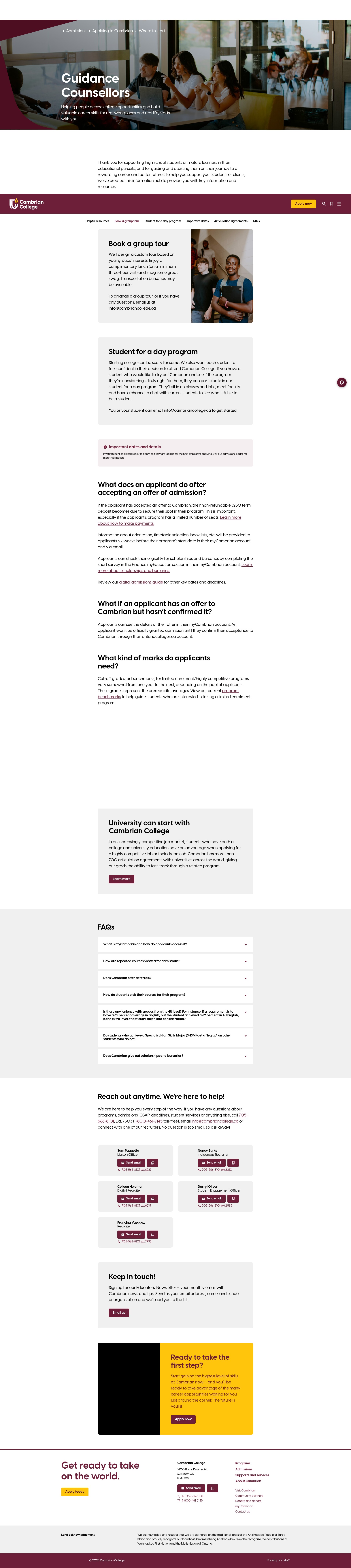 Landing Page