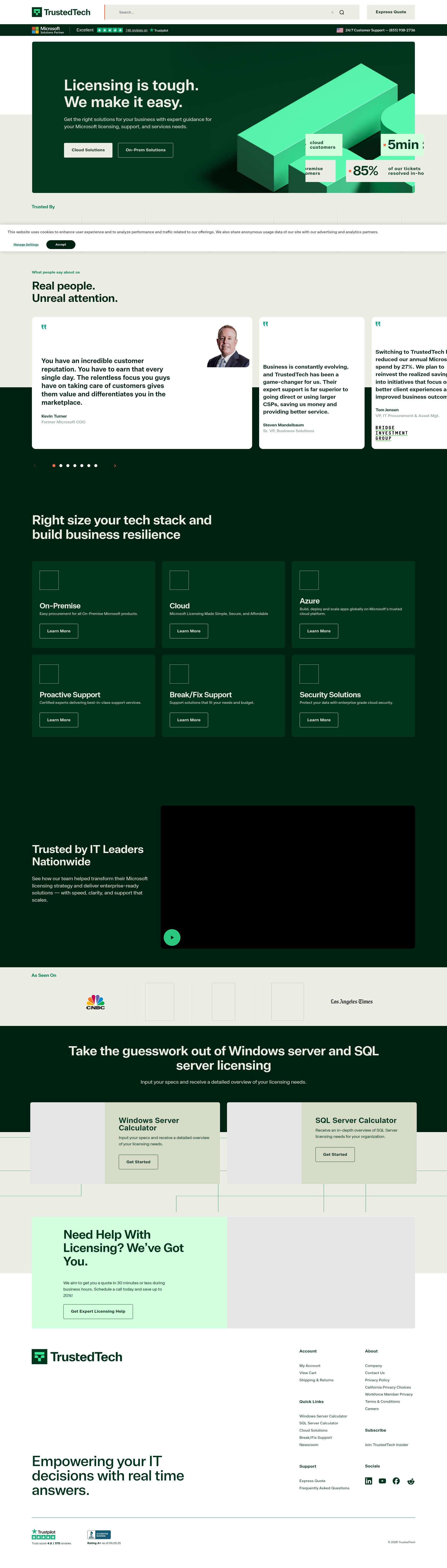 Landing Page