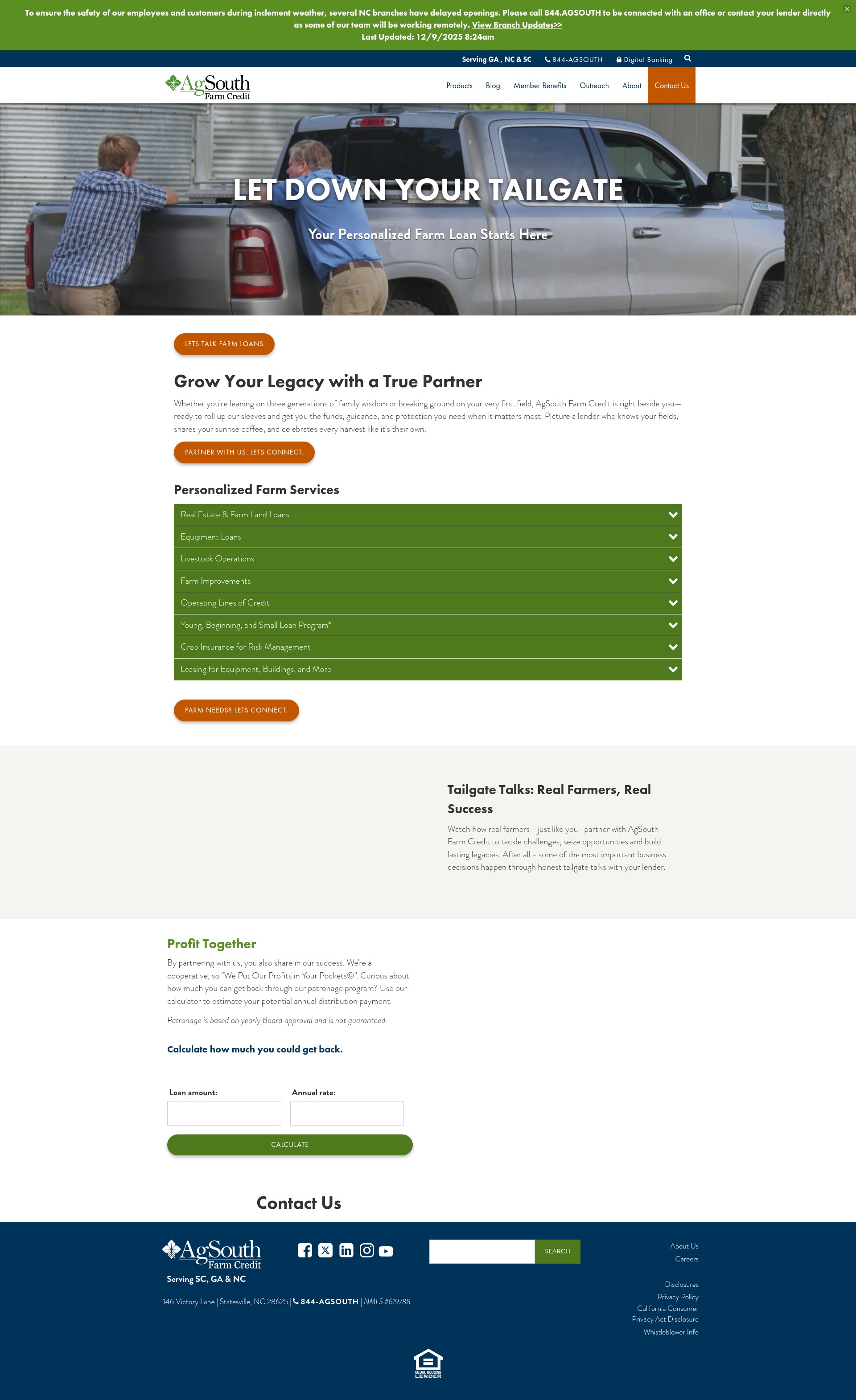 Landing Page