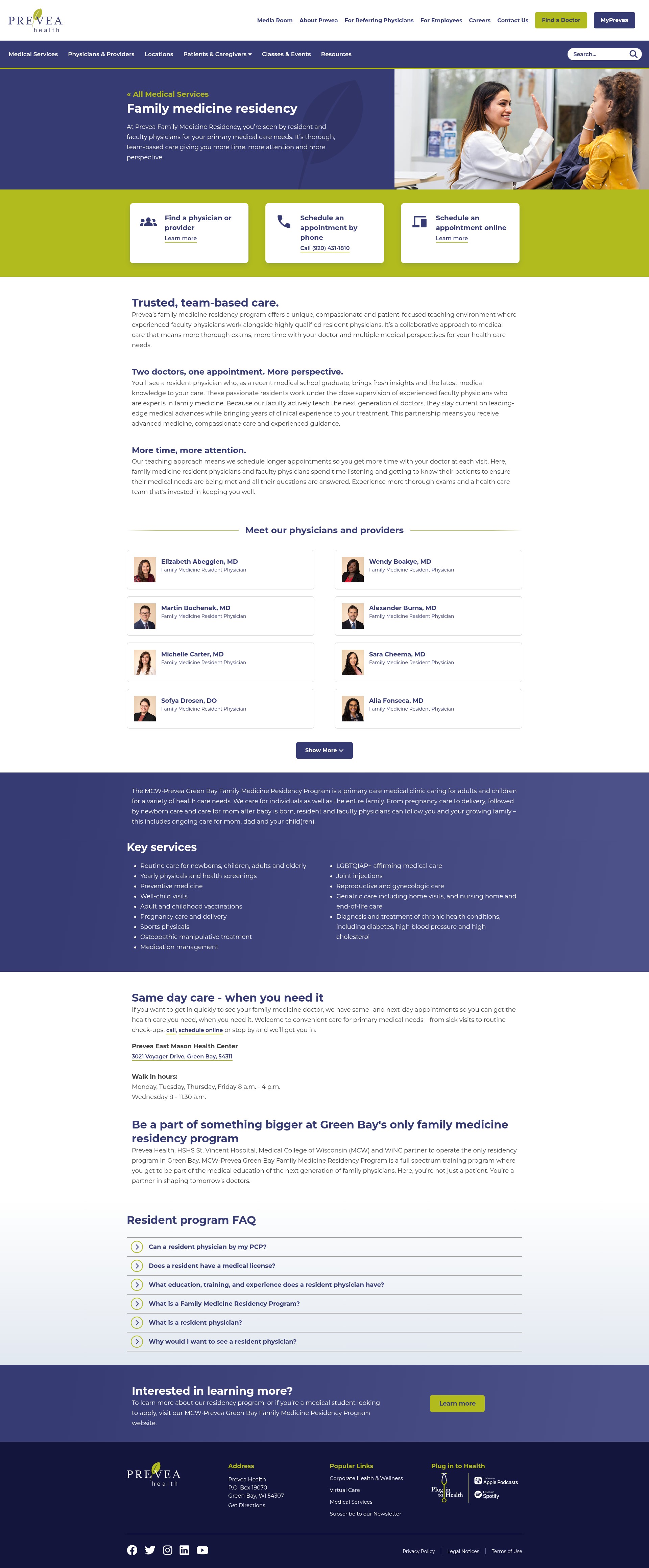 Landing Page