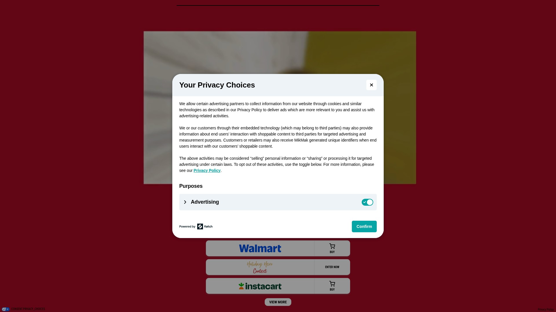 Landing Page