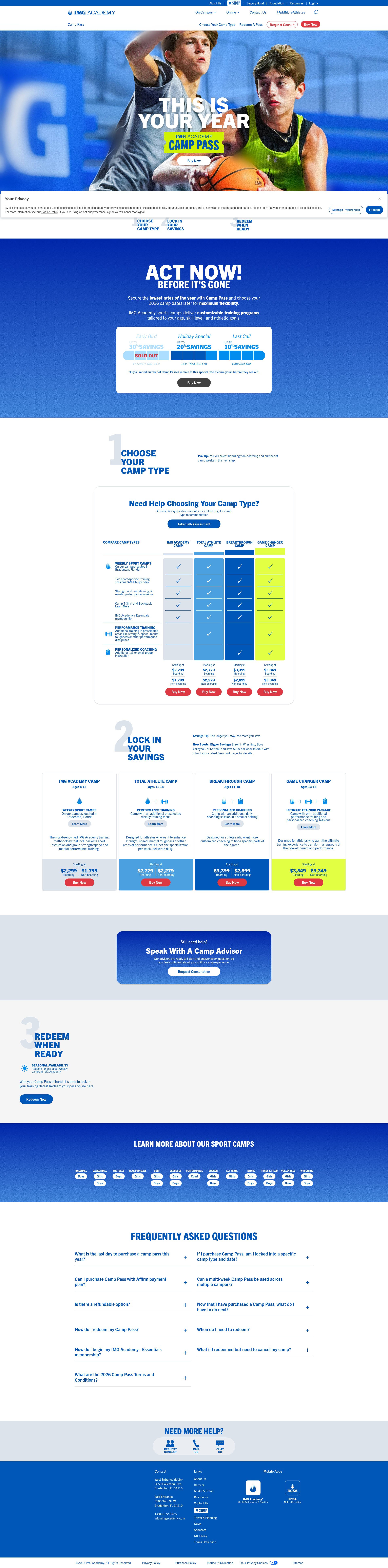 Landing Page