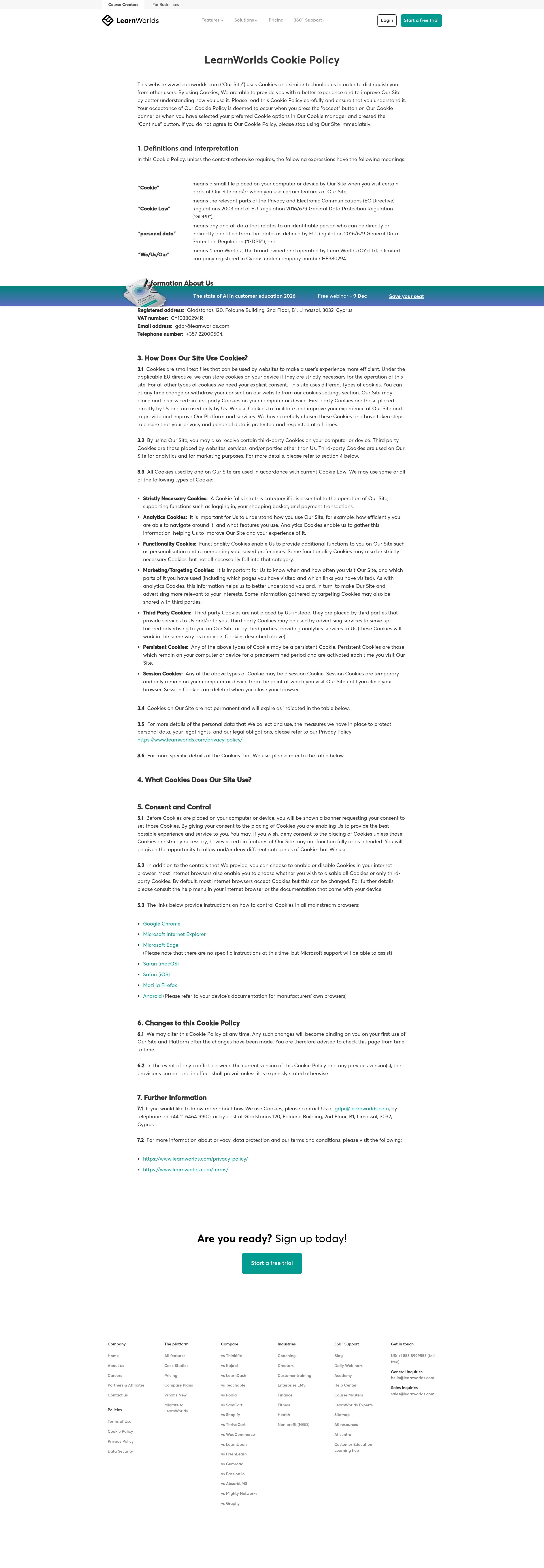 Landing Page