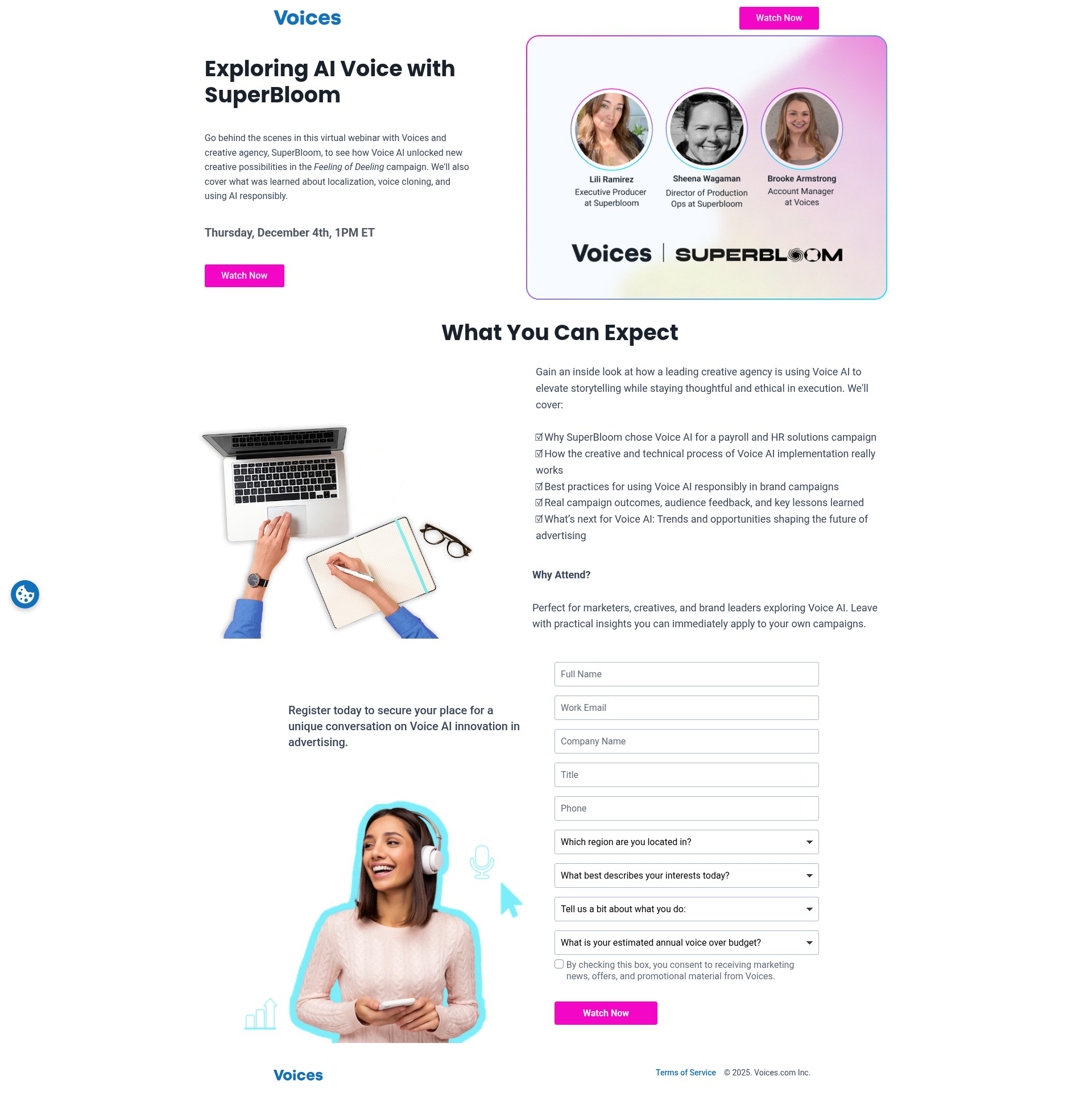 Landing Page