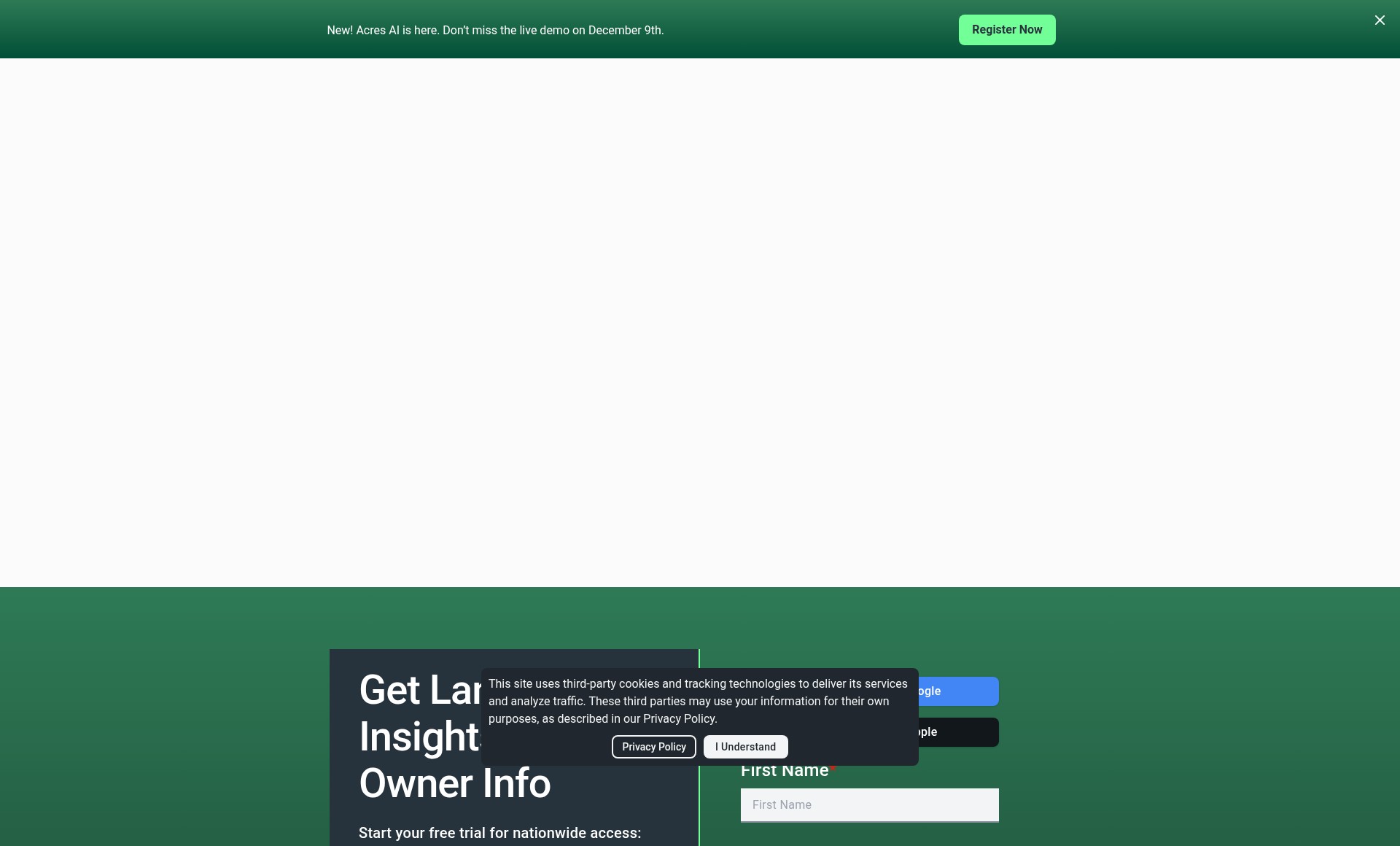 Landing Page