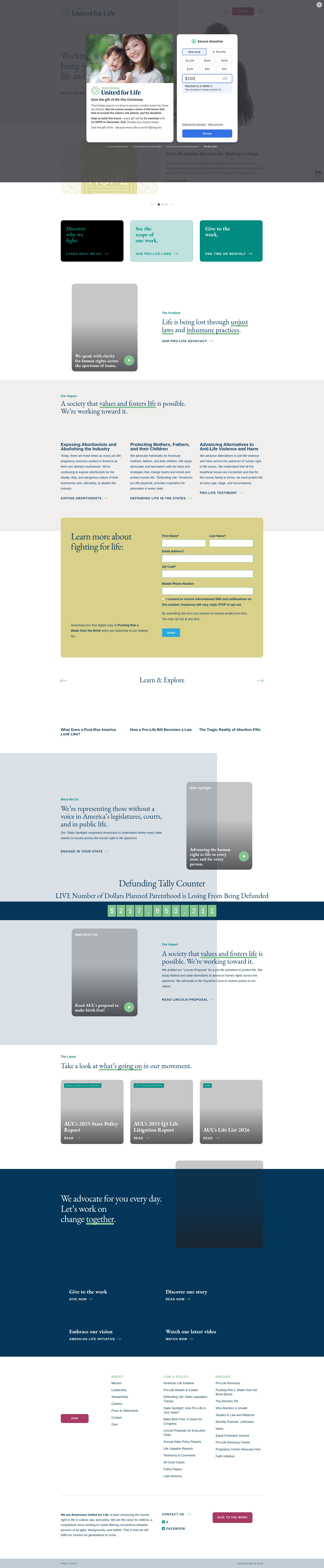Landing Page