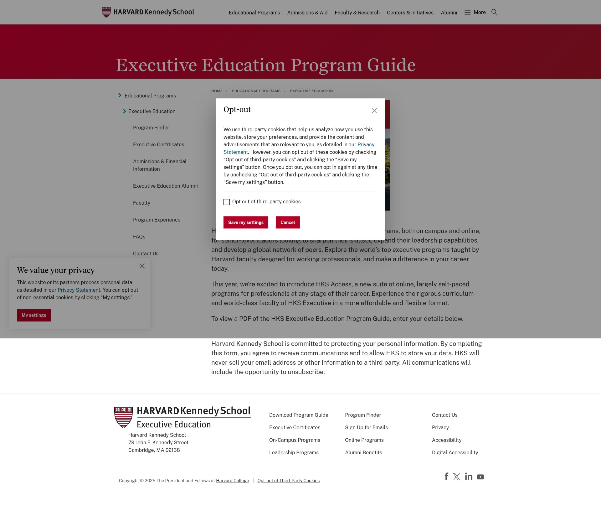 Landing Page