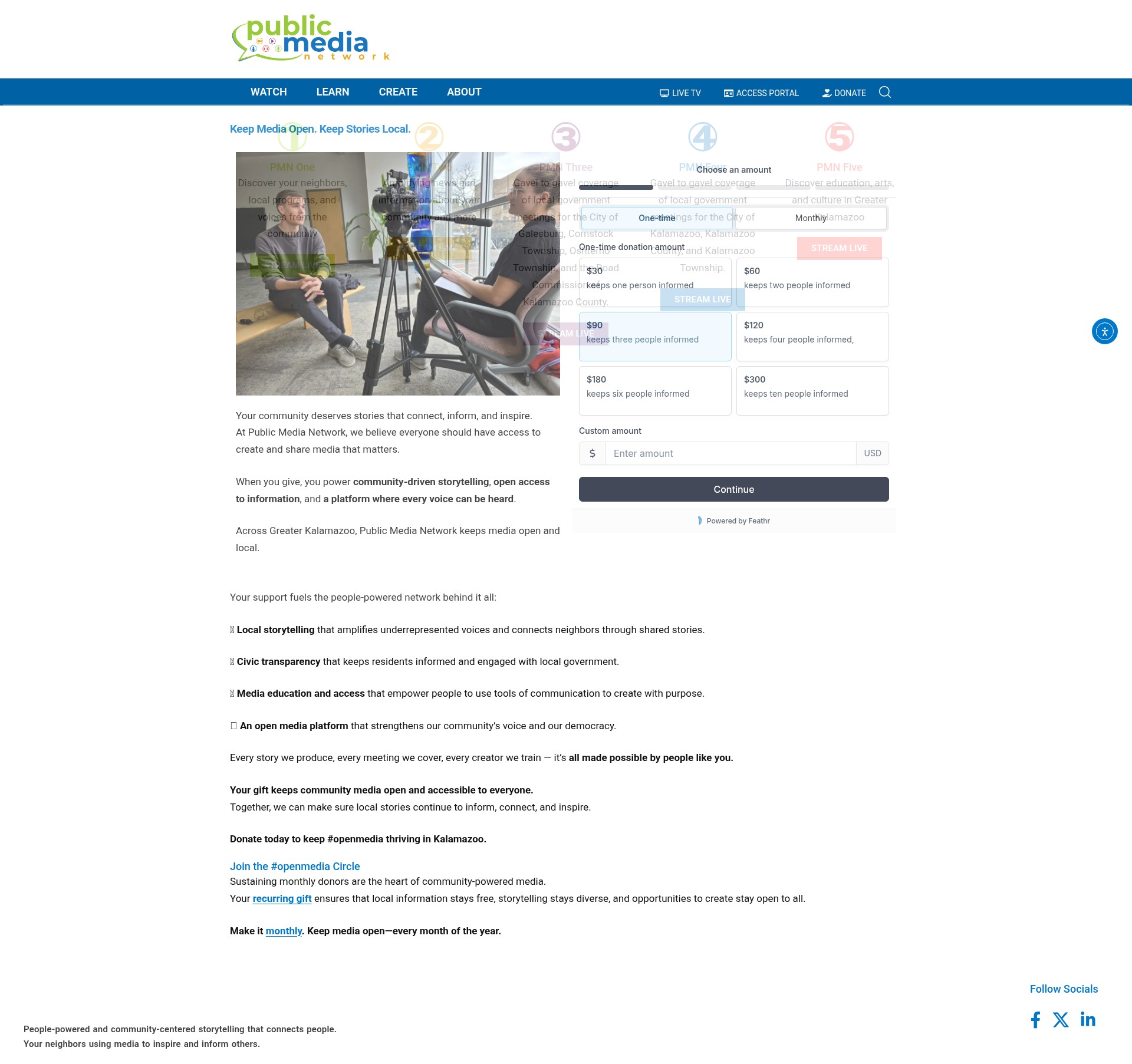 Landing Page