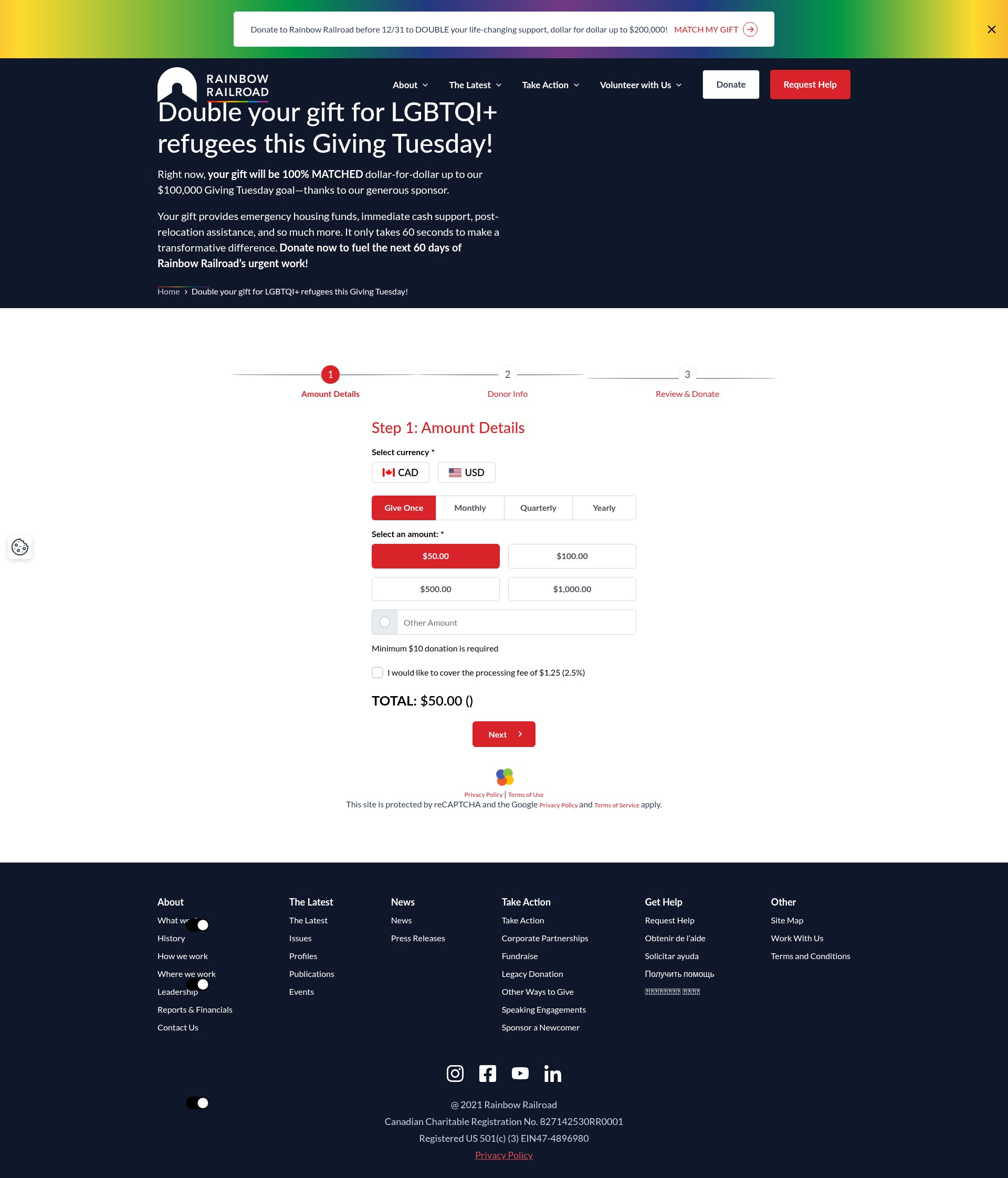 Landing Page