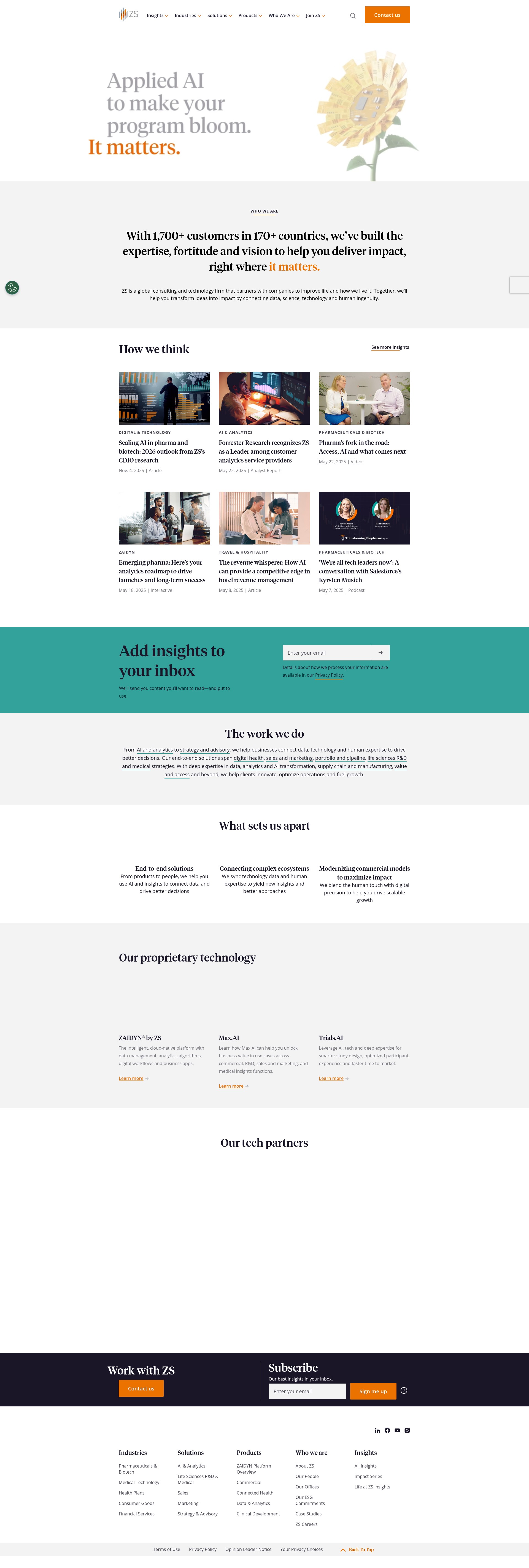Landing Page