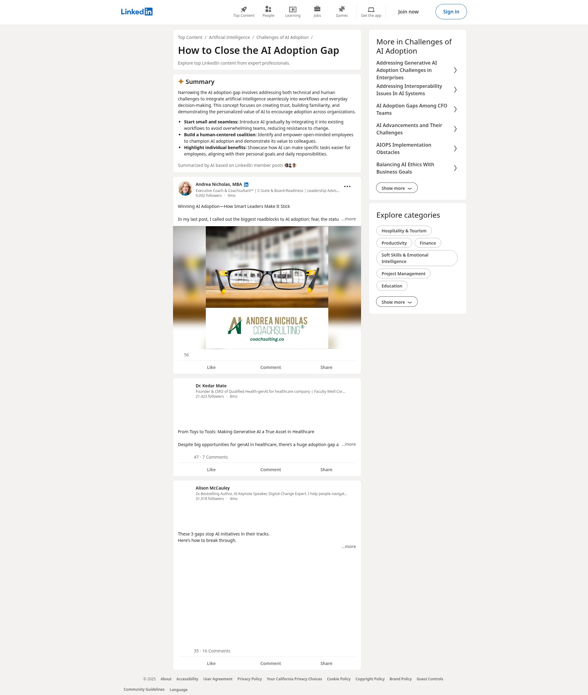 Landing Page