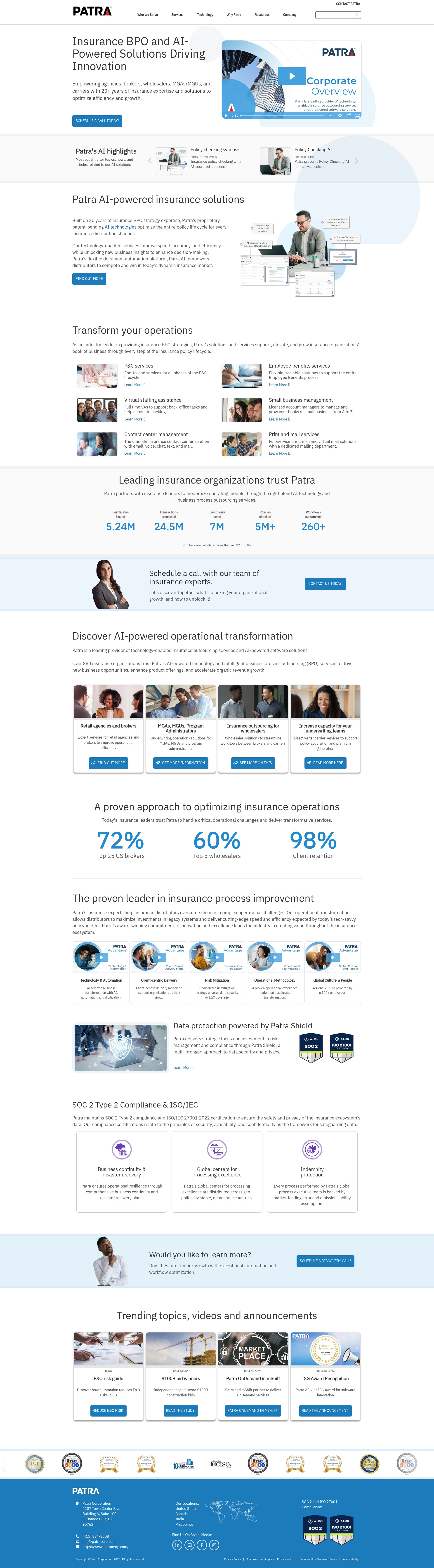 Landing Page
