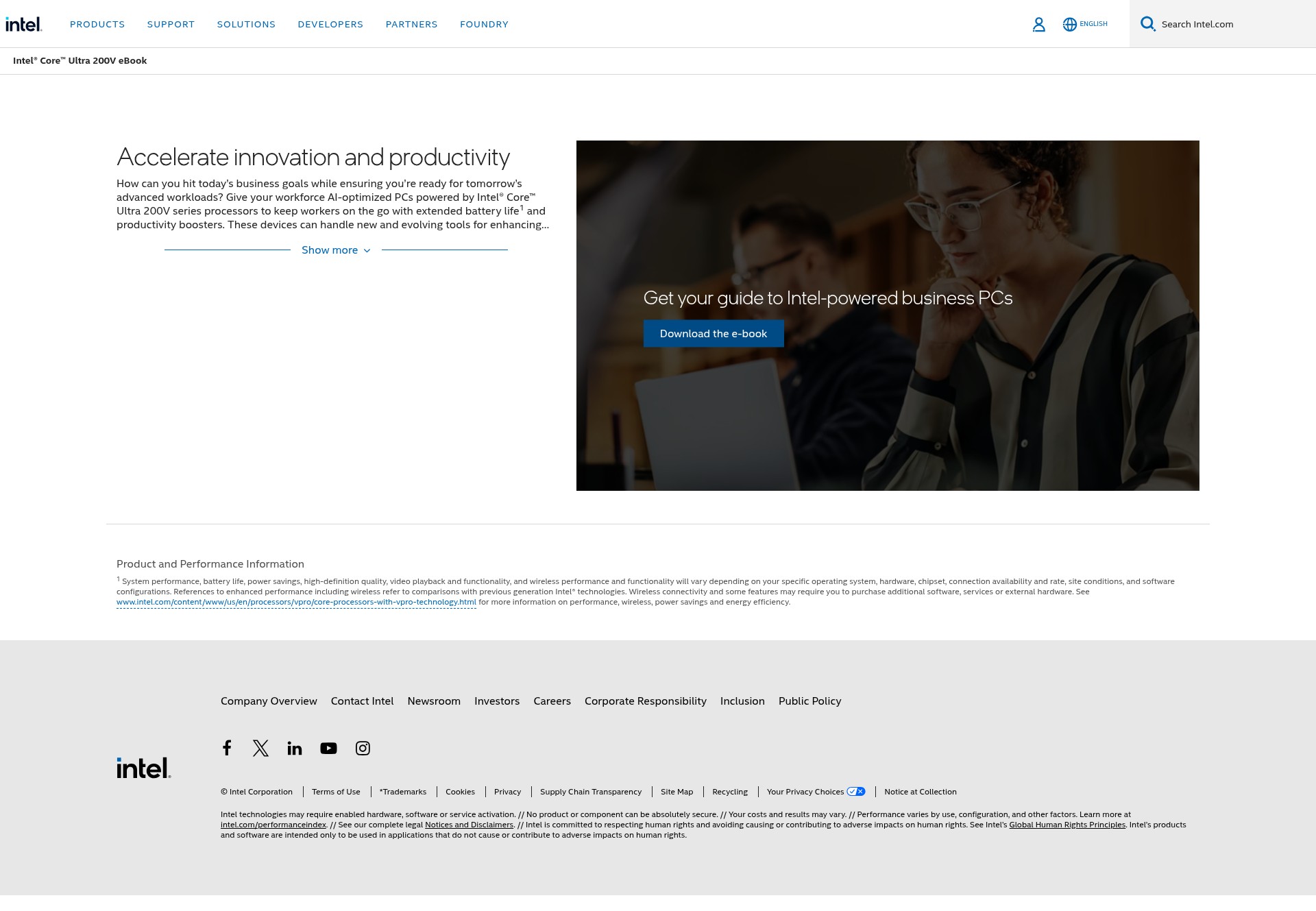 Landing Page
