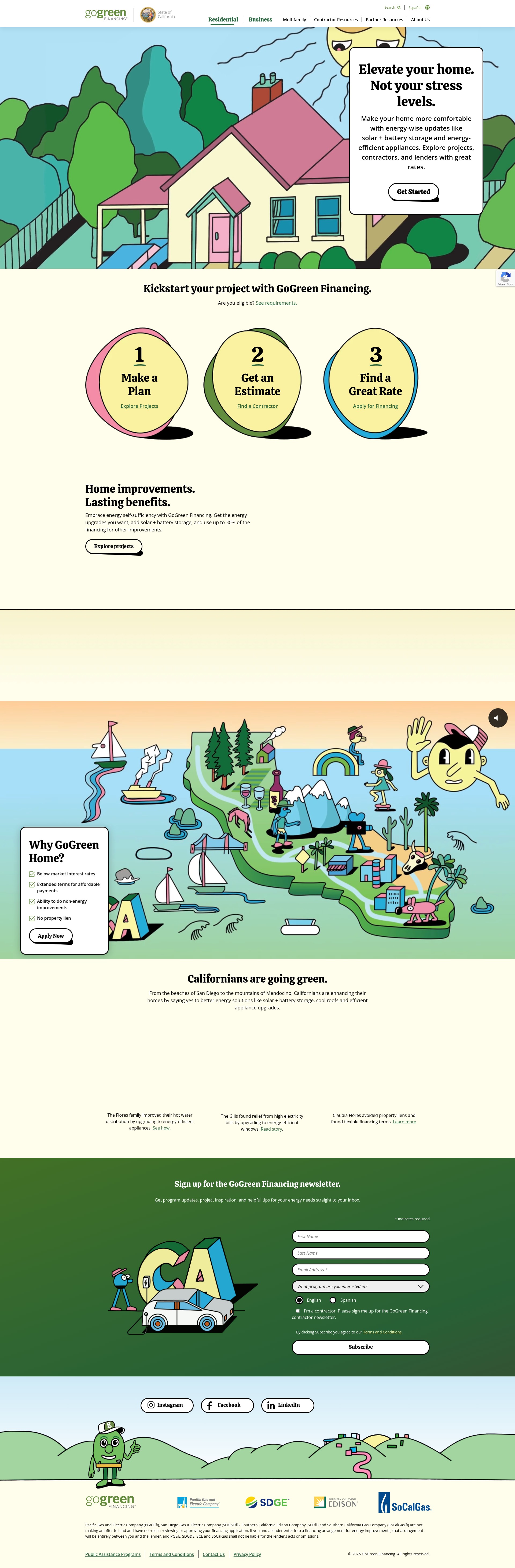 Landing Page