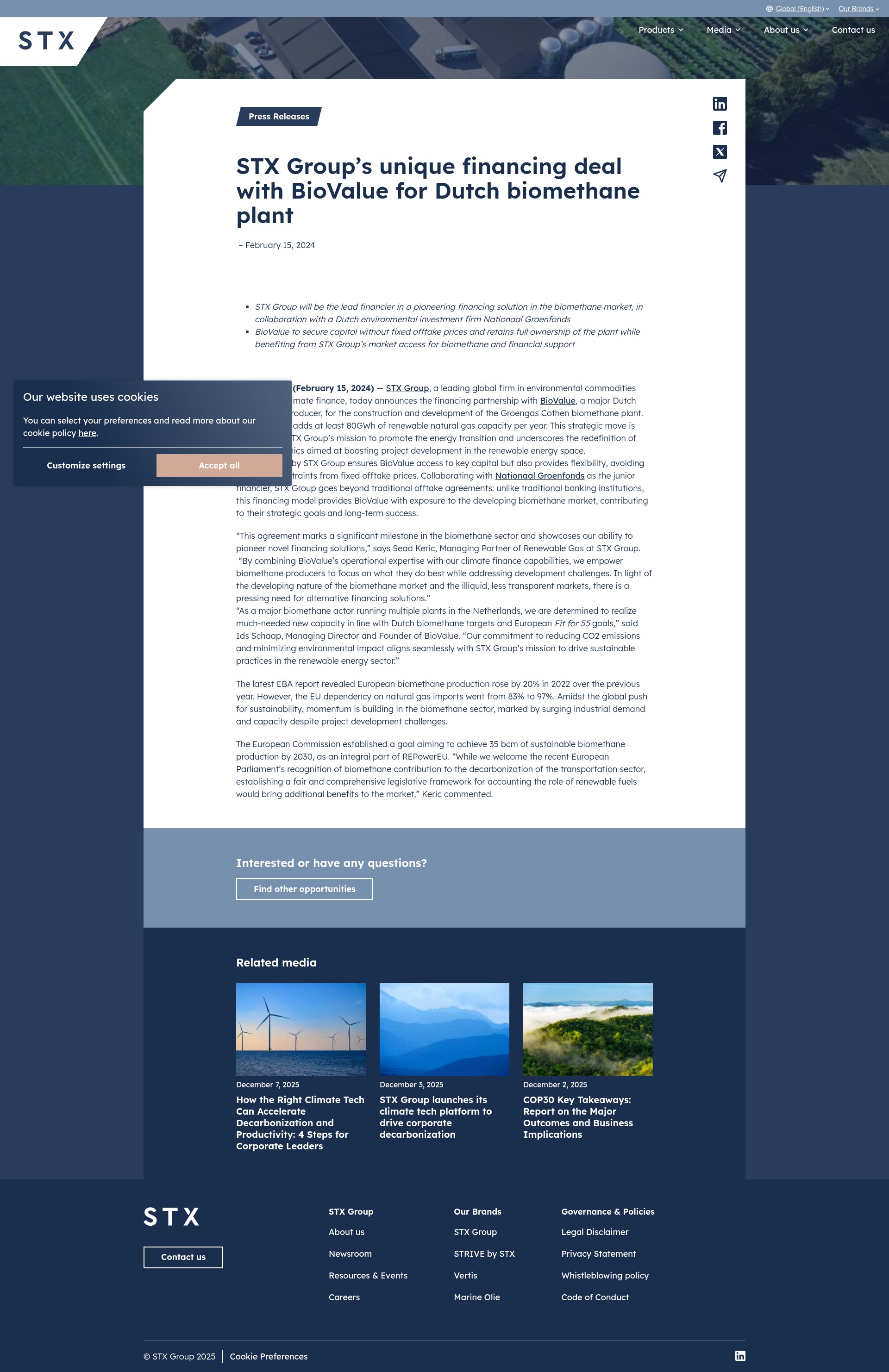 Landing Page