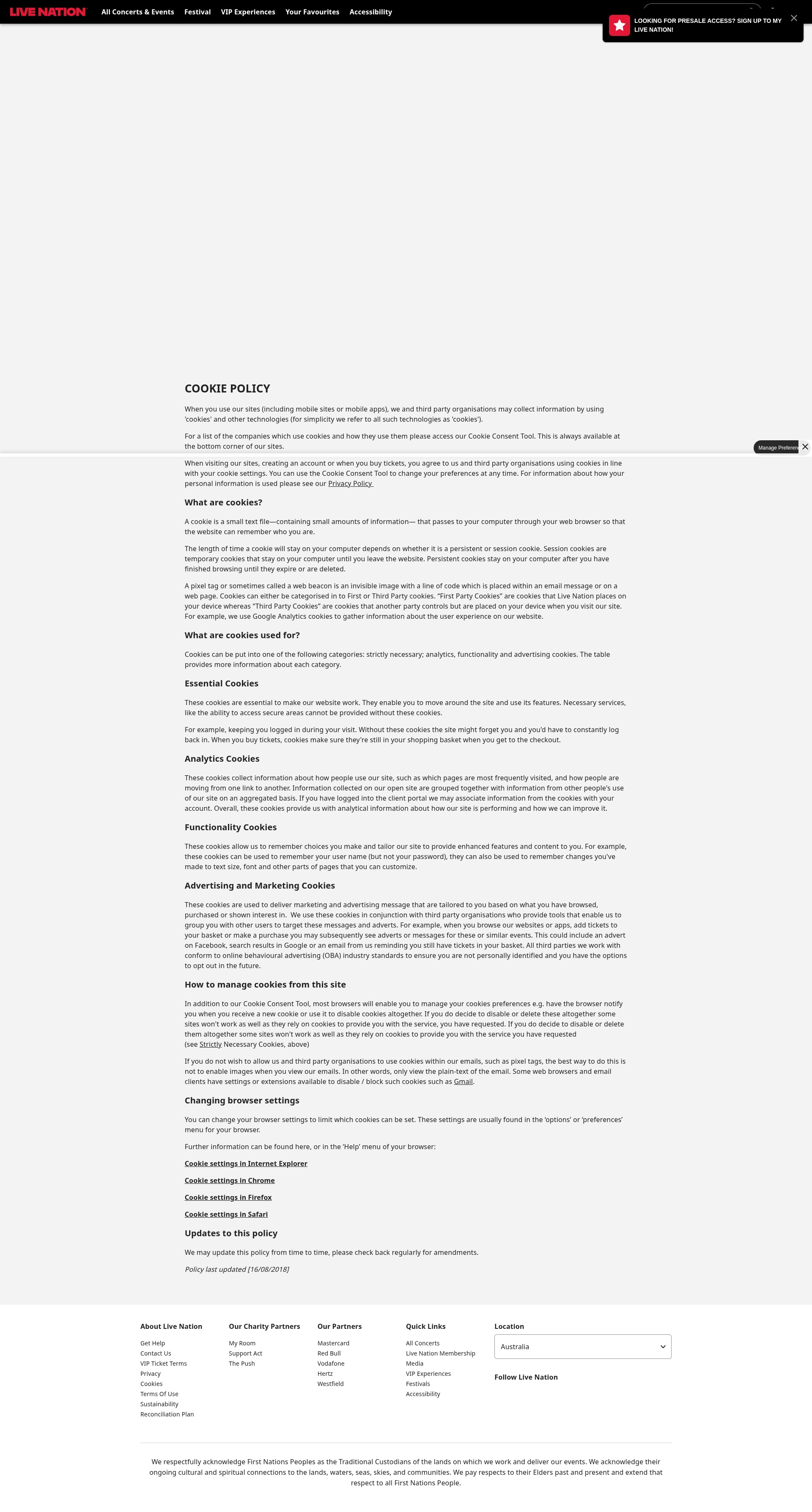 Landing Page