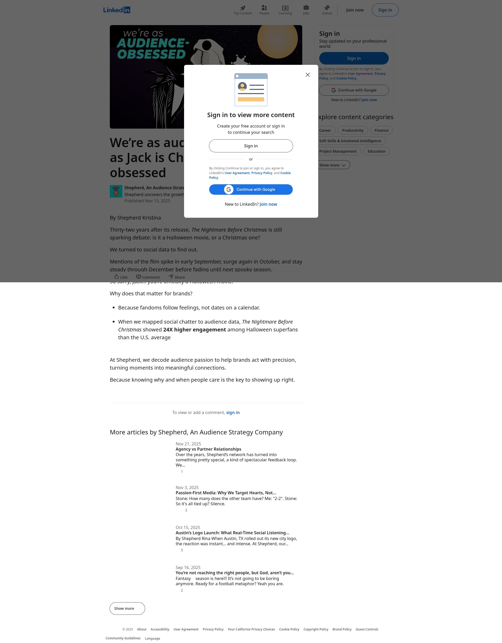 Landing Page