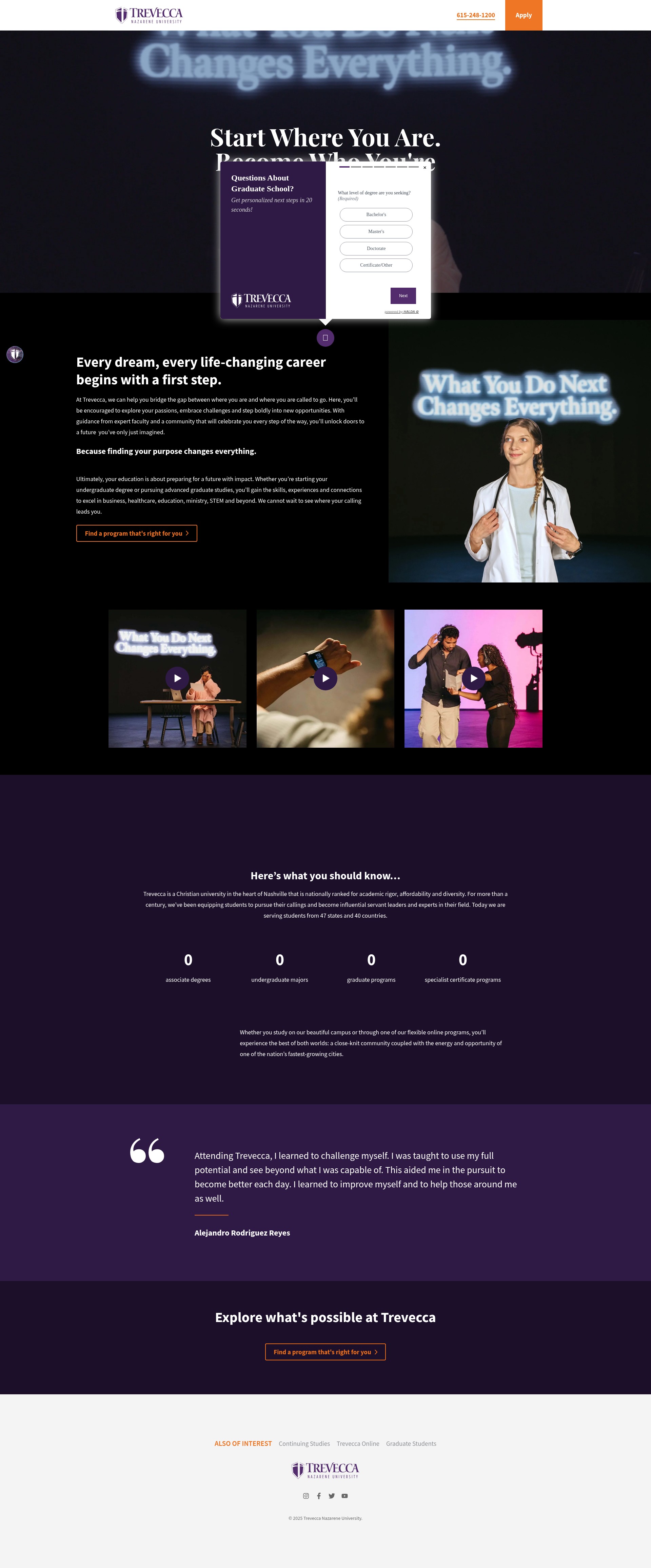 Landing Page