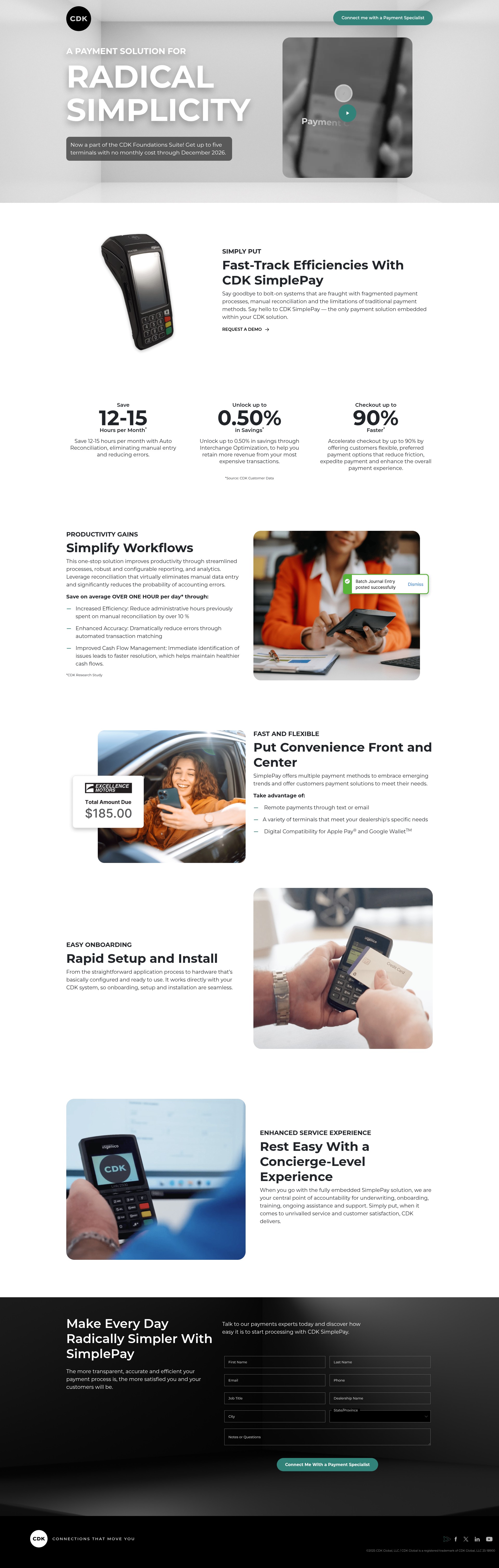 Landing Page