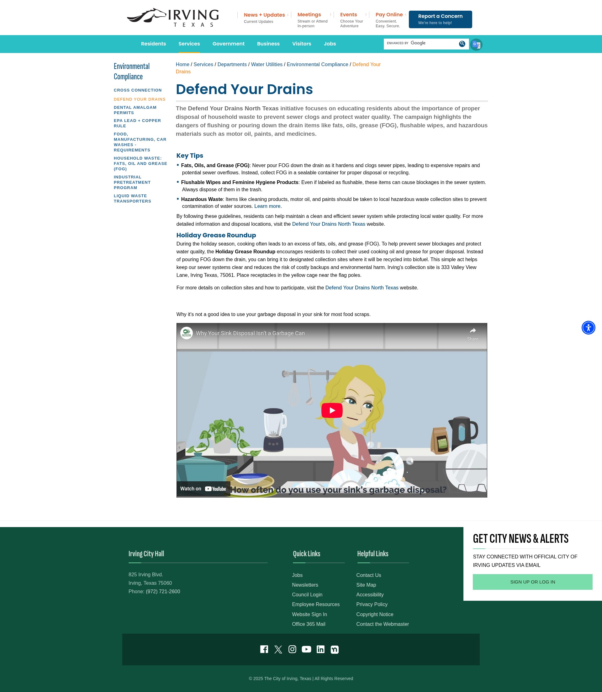 Landing Page