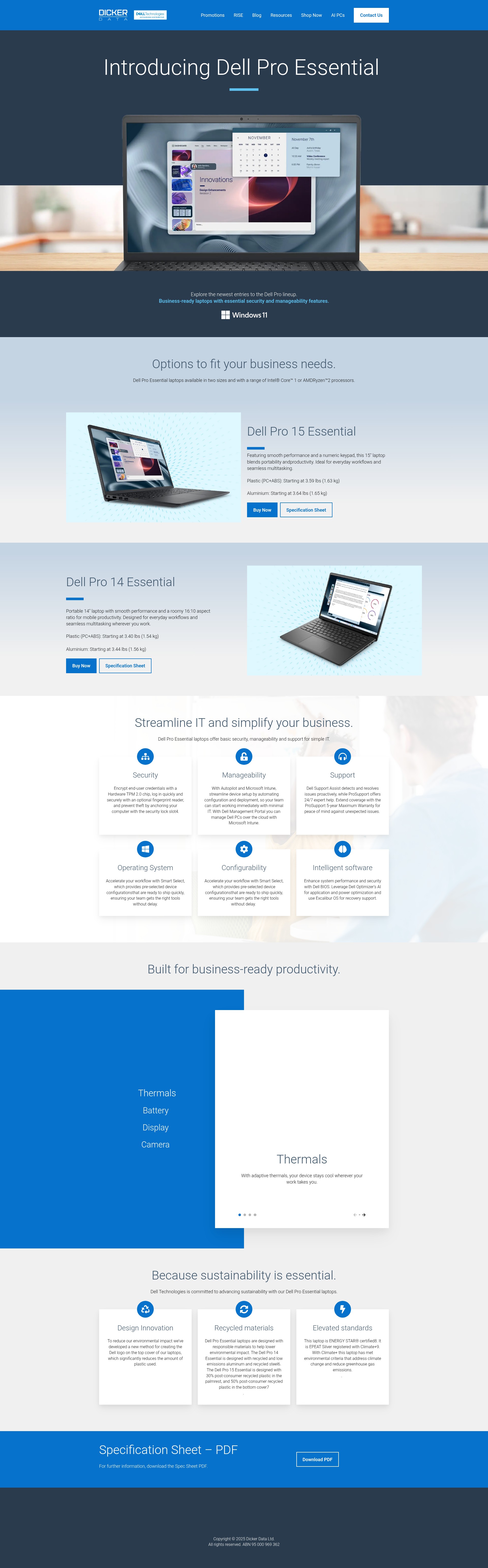Landing Page