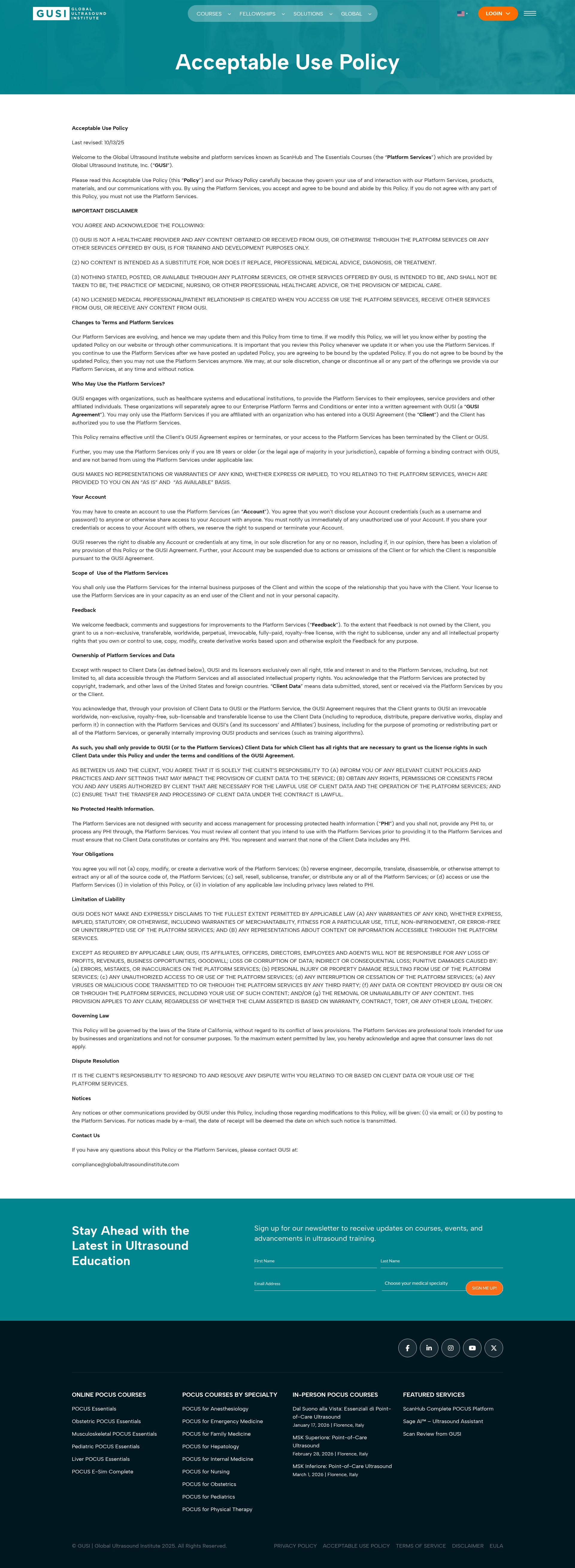 Landing Page