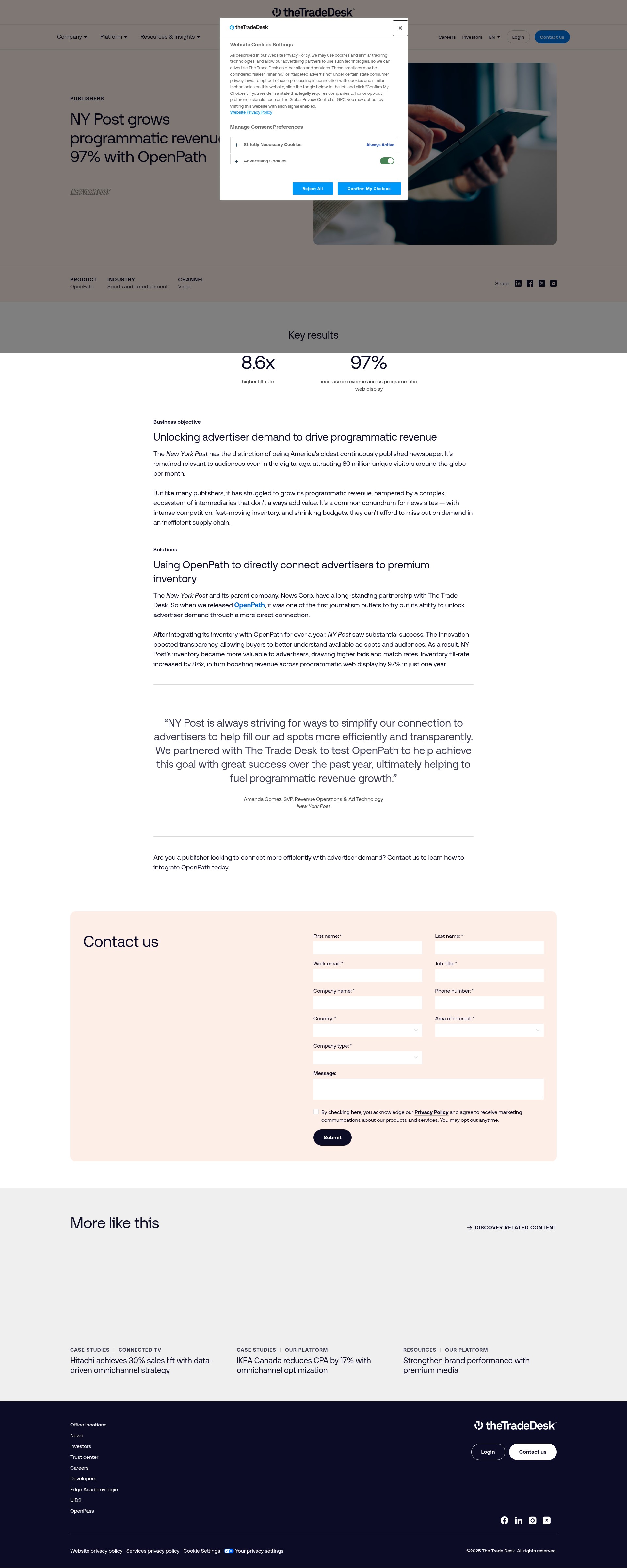 Landing Page