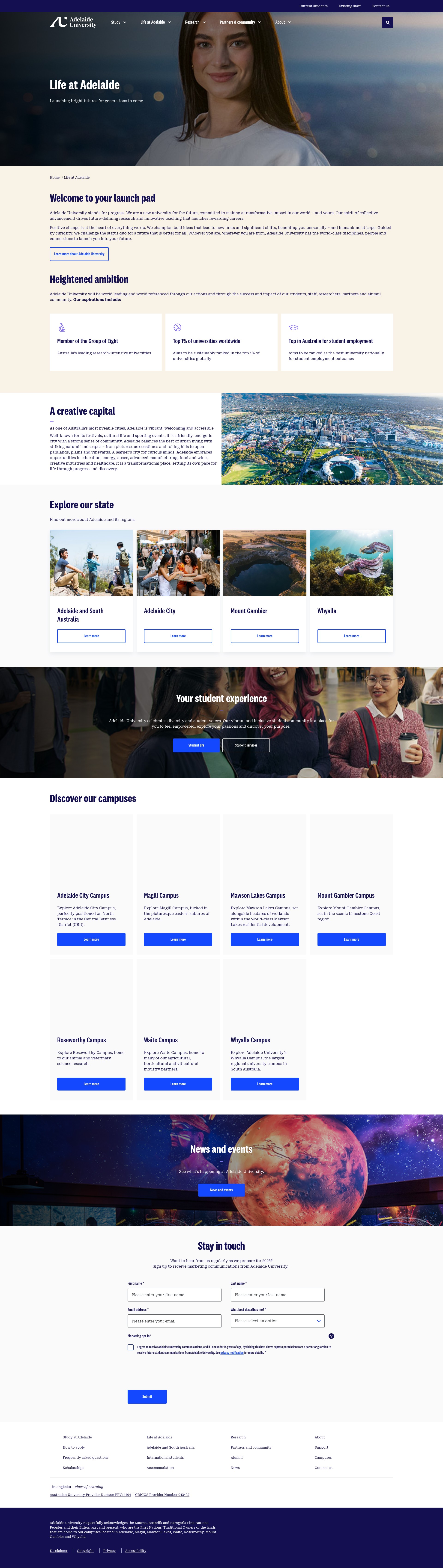 Landing Page