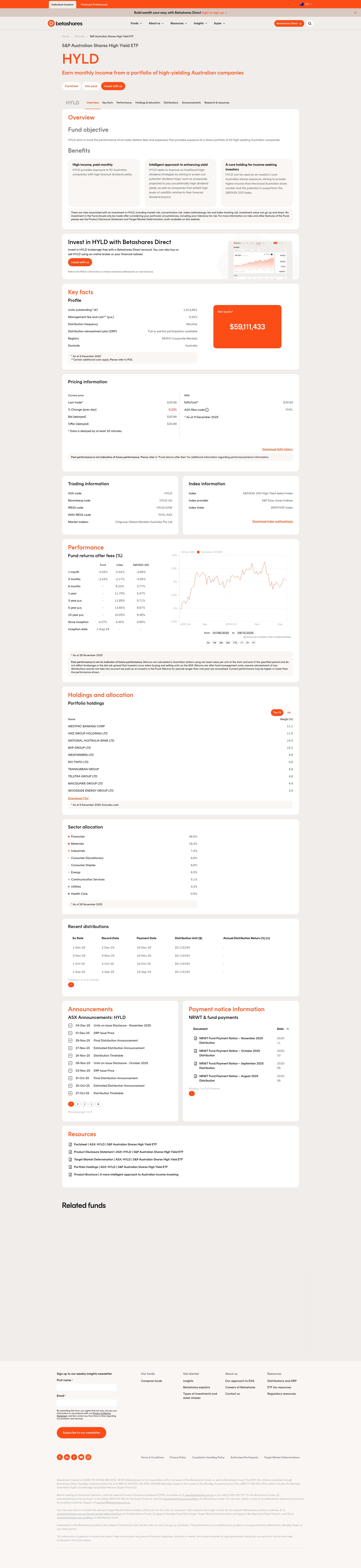Landing Page