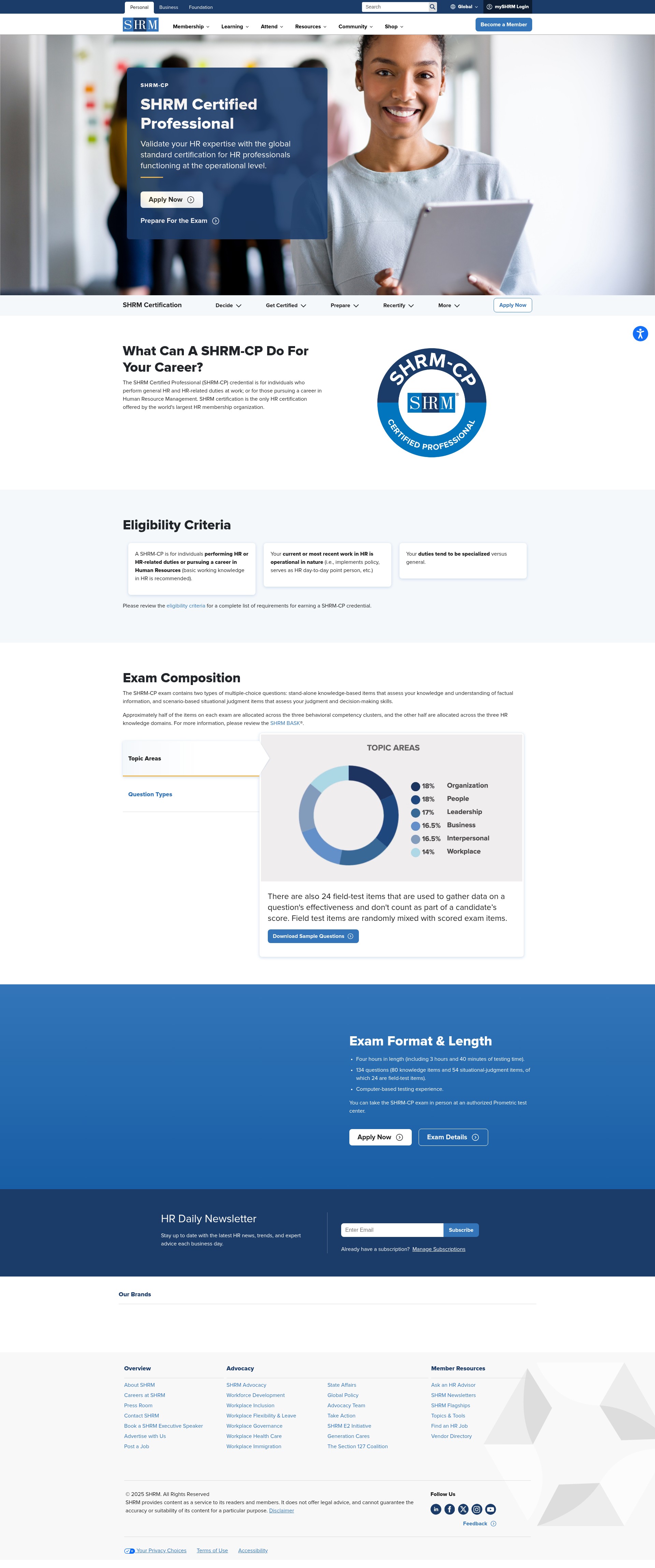 Landing Page