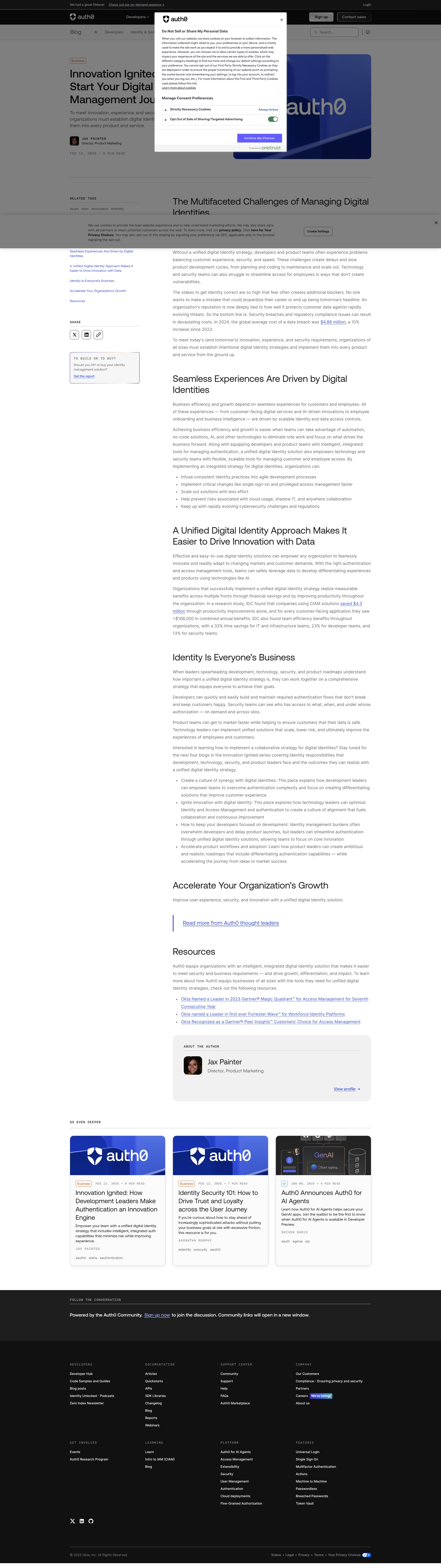 Landing Page