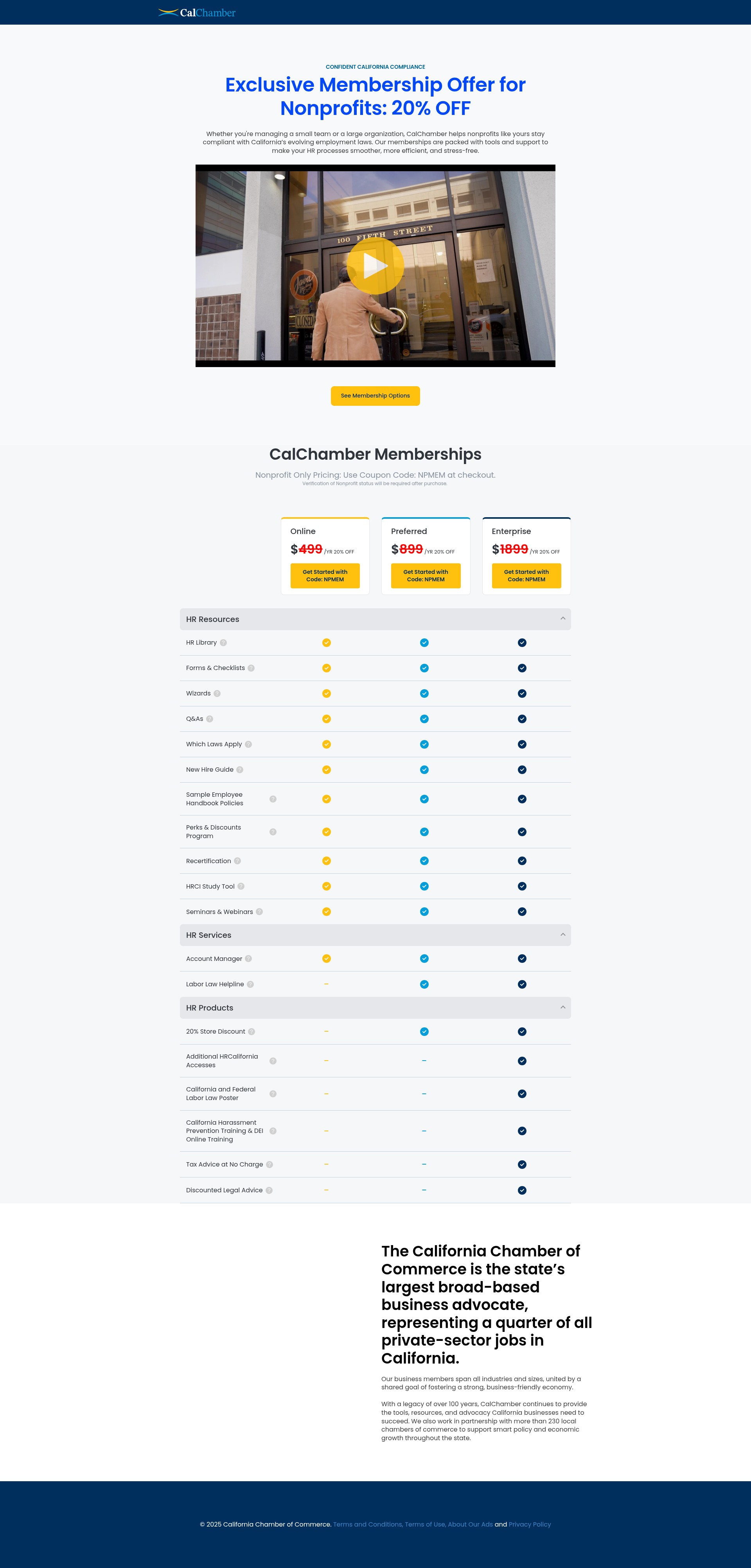 Landing Page