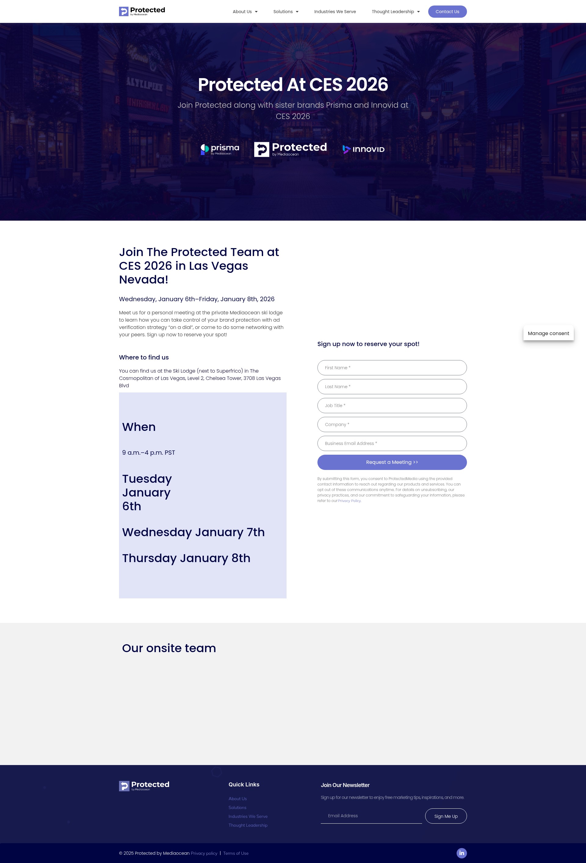 Landing Page