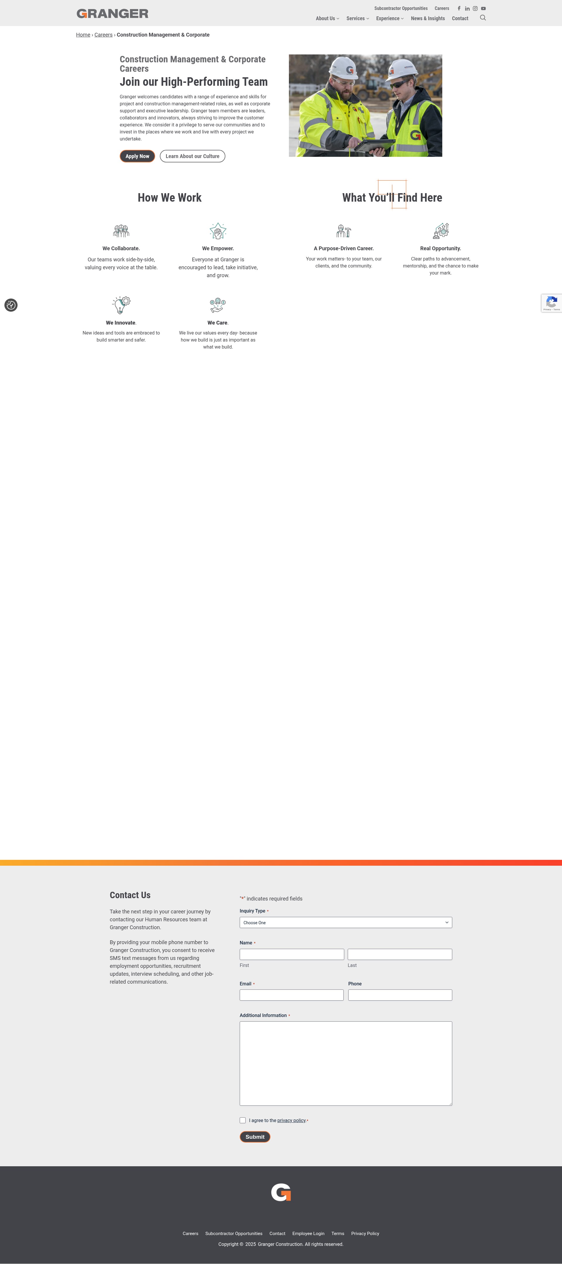 Landing Page