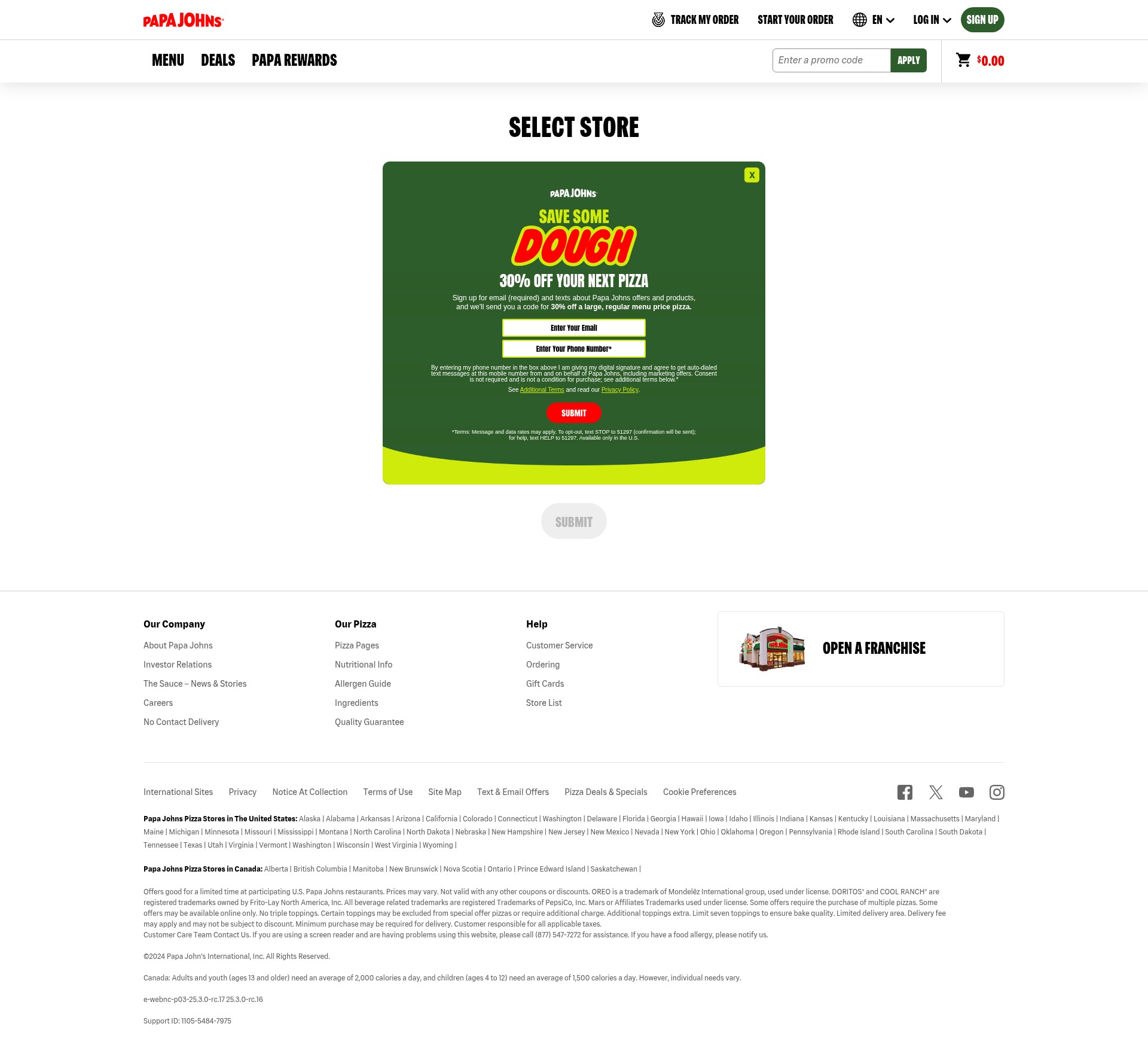 Landing Page