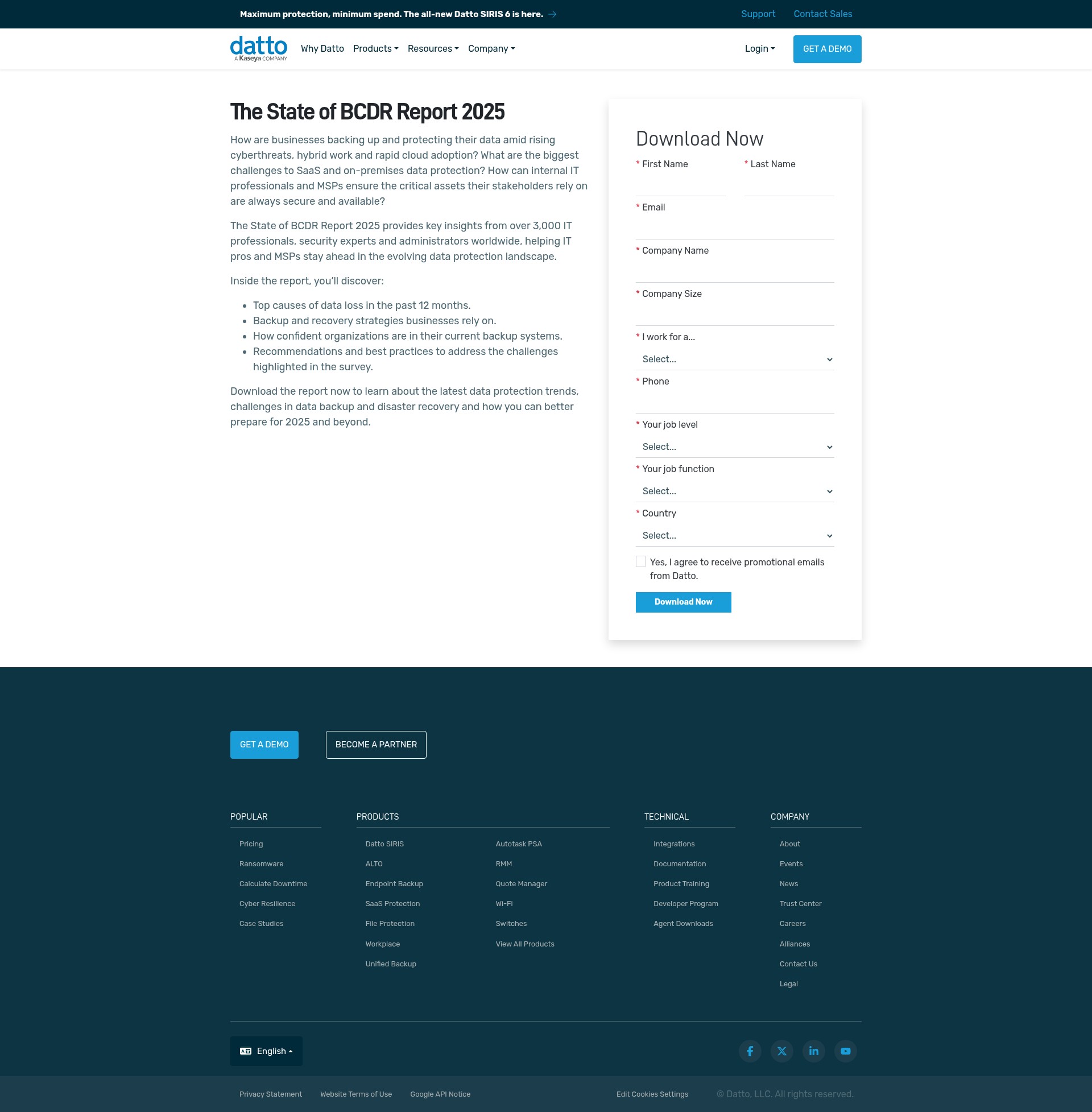 Landing Page