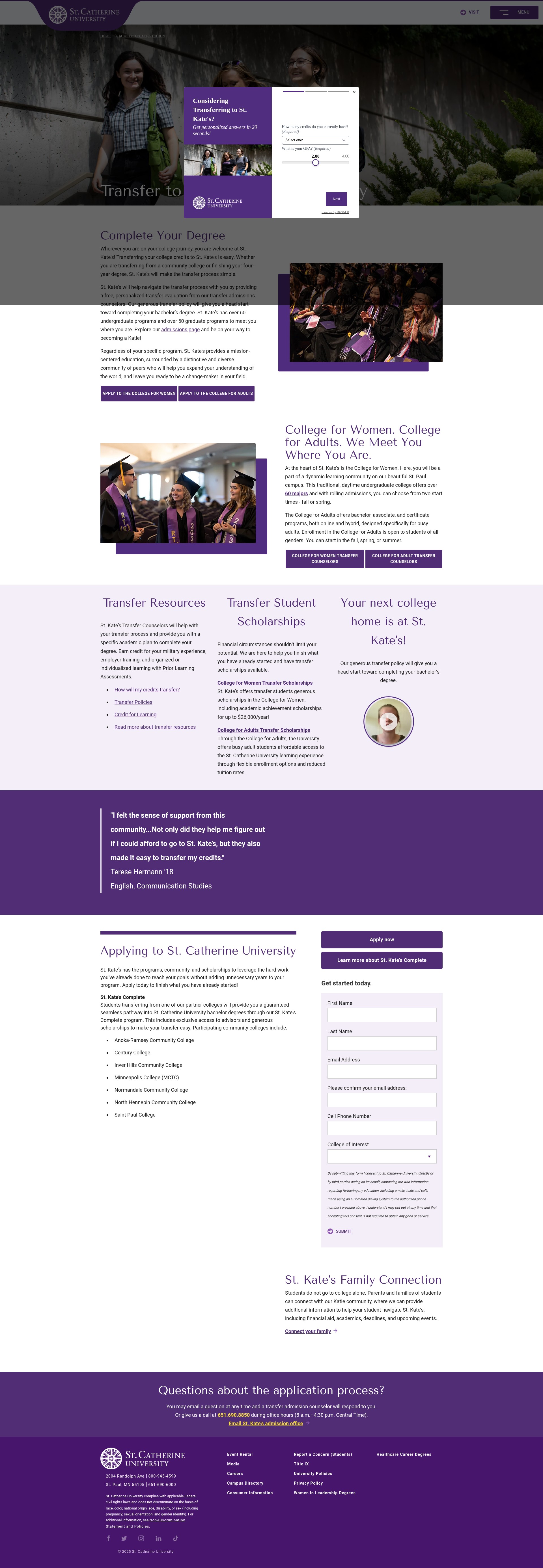 Landing Page