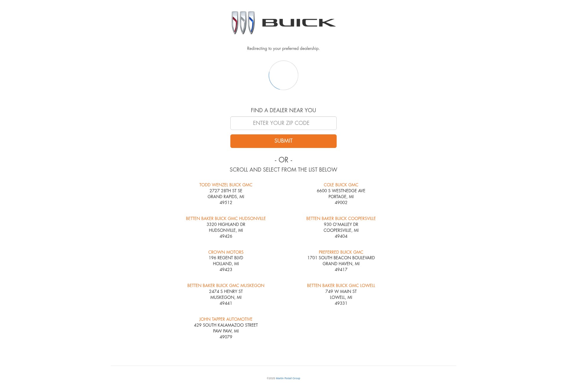 Landing Page