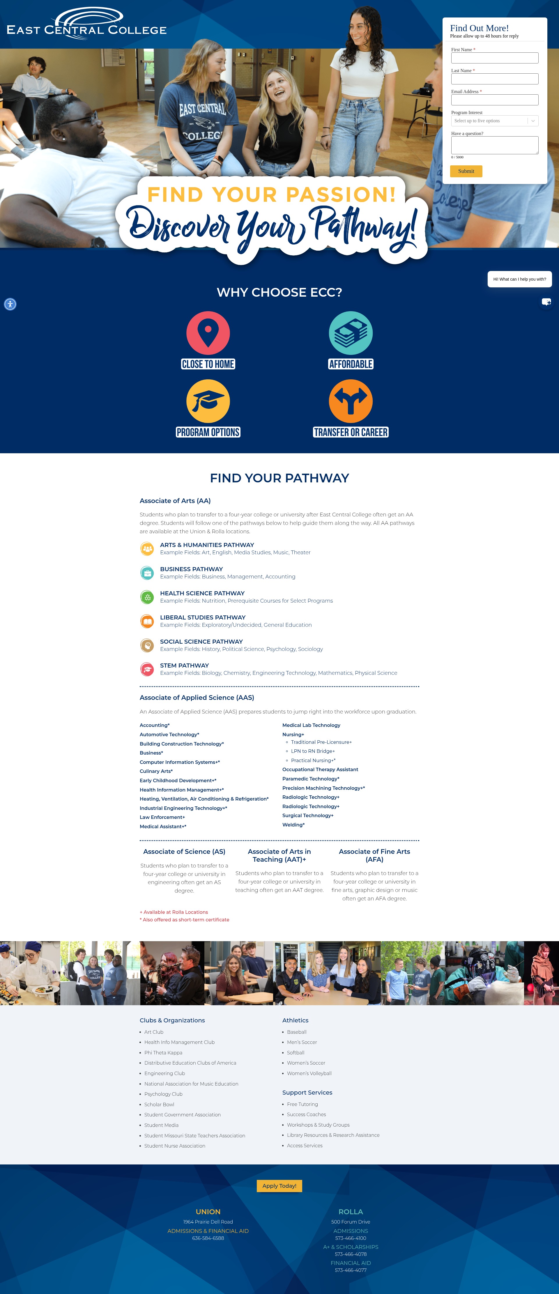 Landing Page