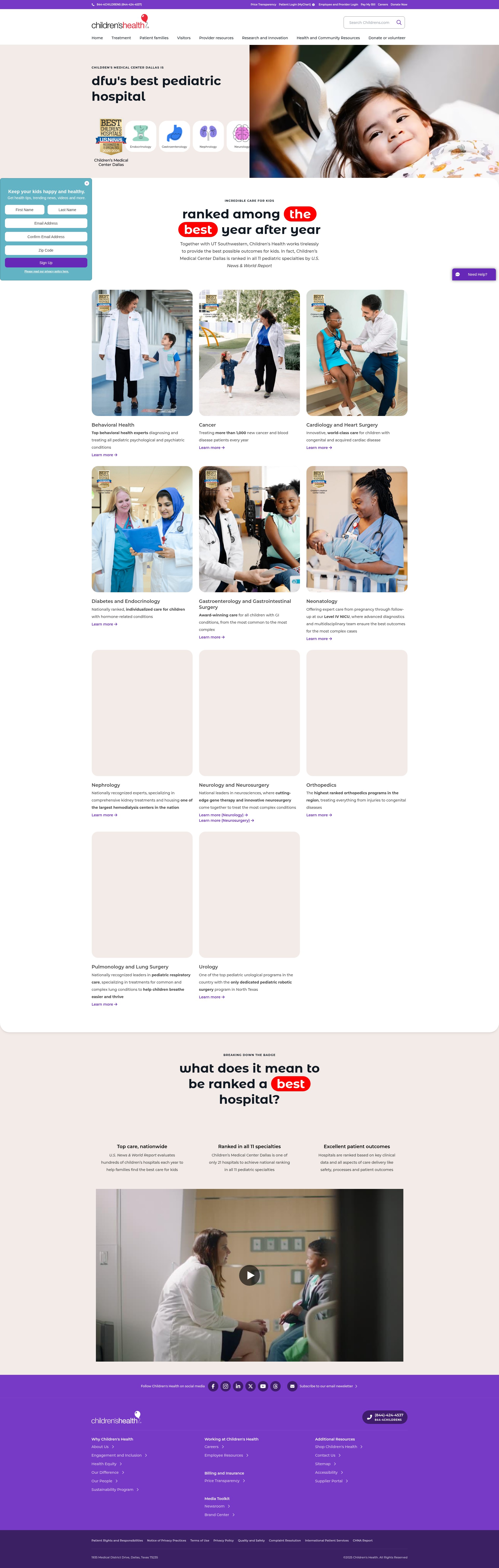 Landing Page