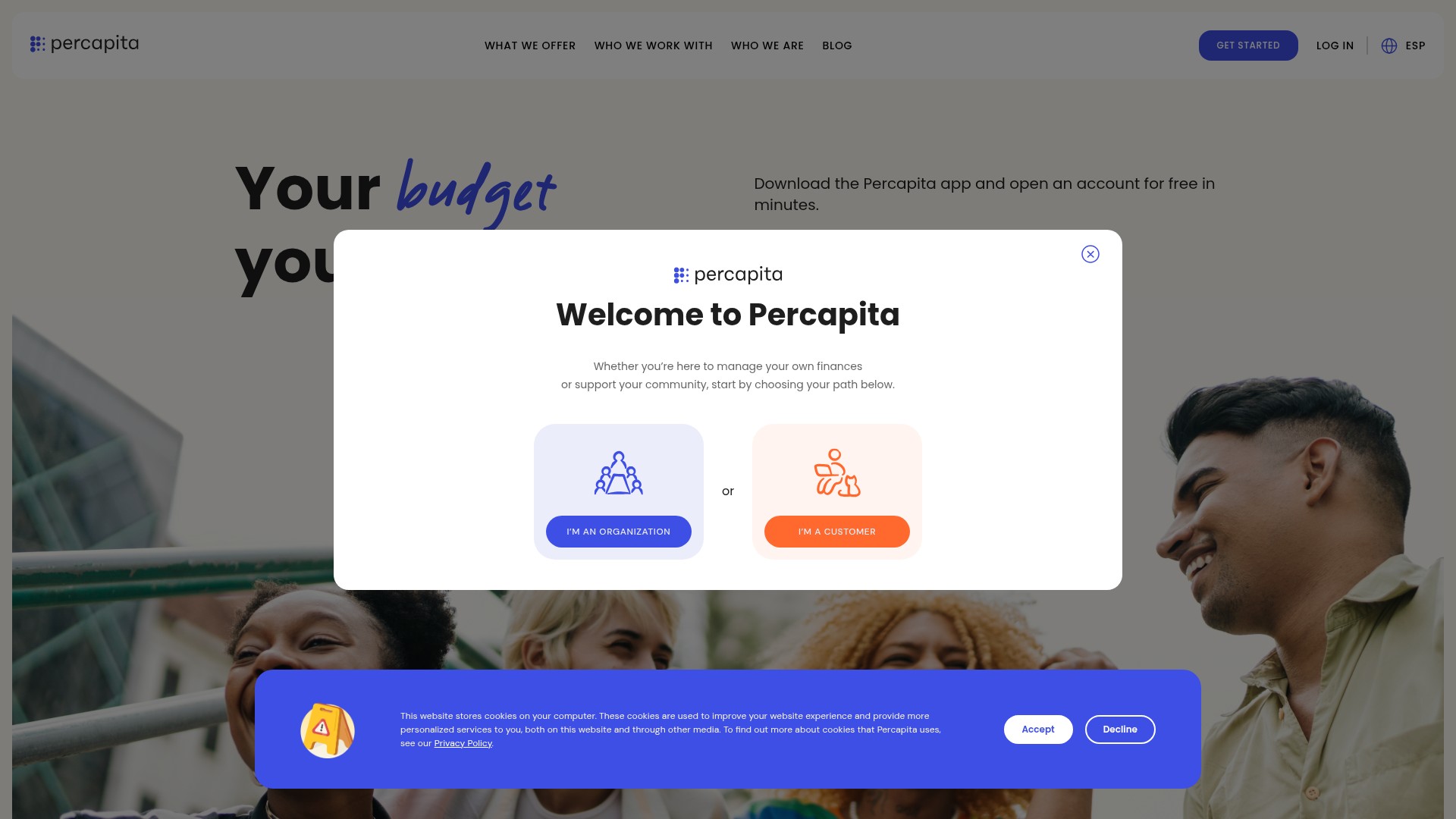 Landing Page