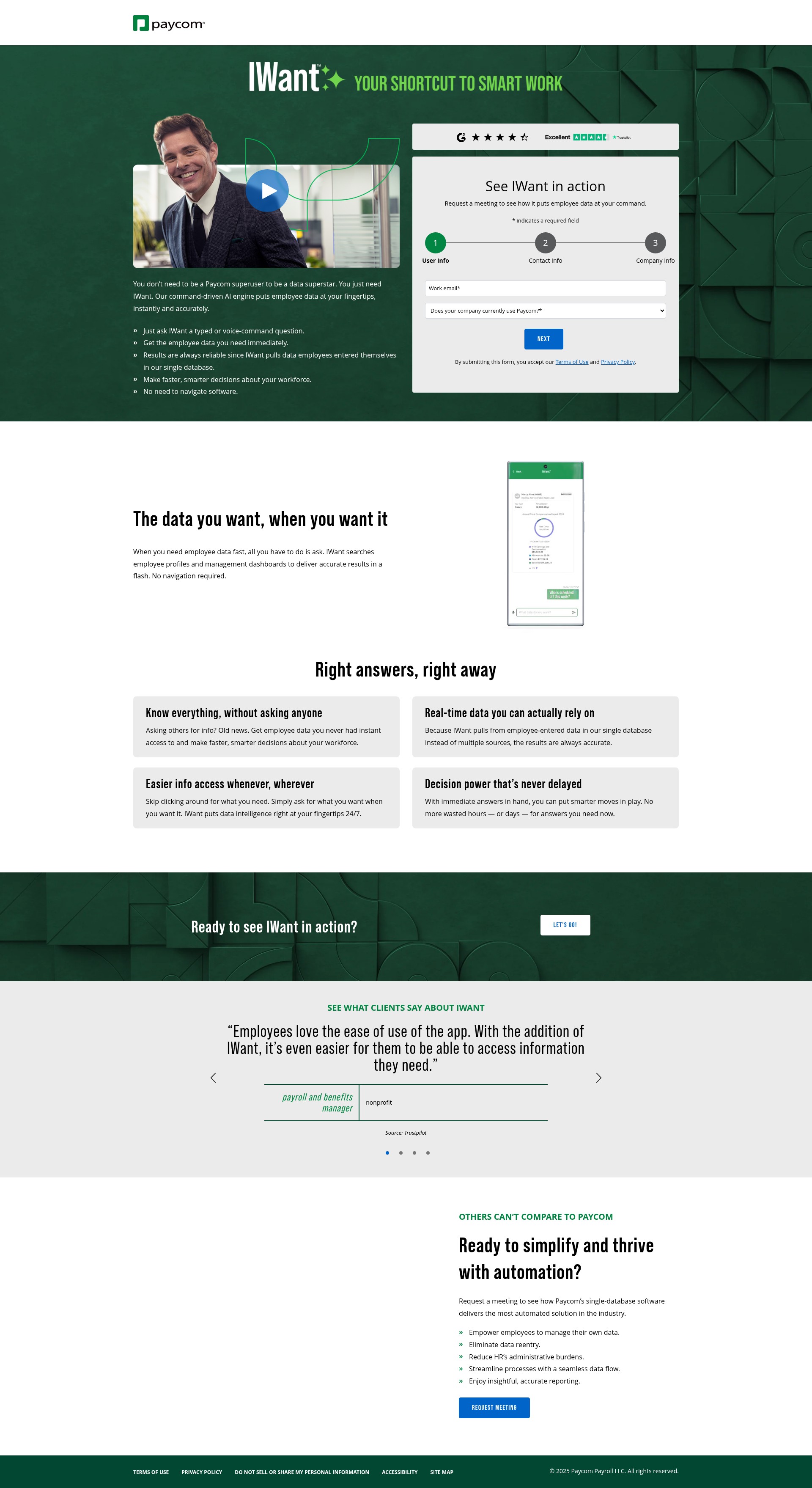Landing Page