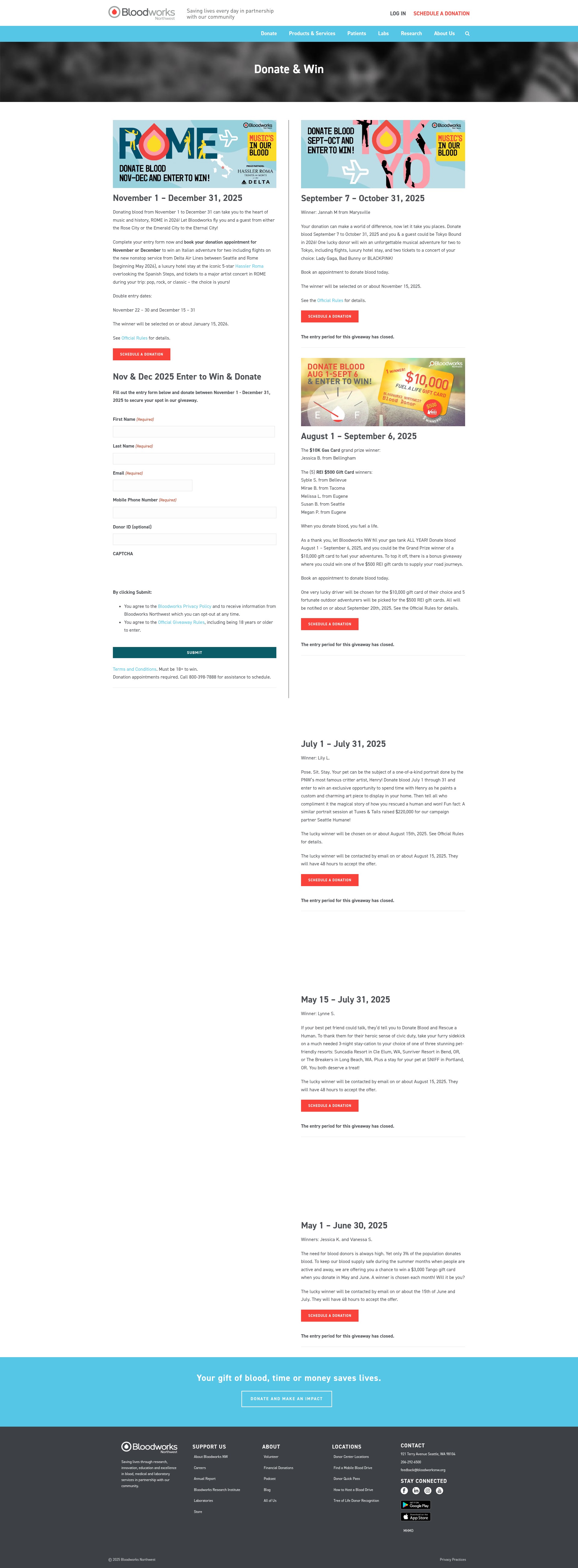 Landing Page