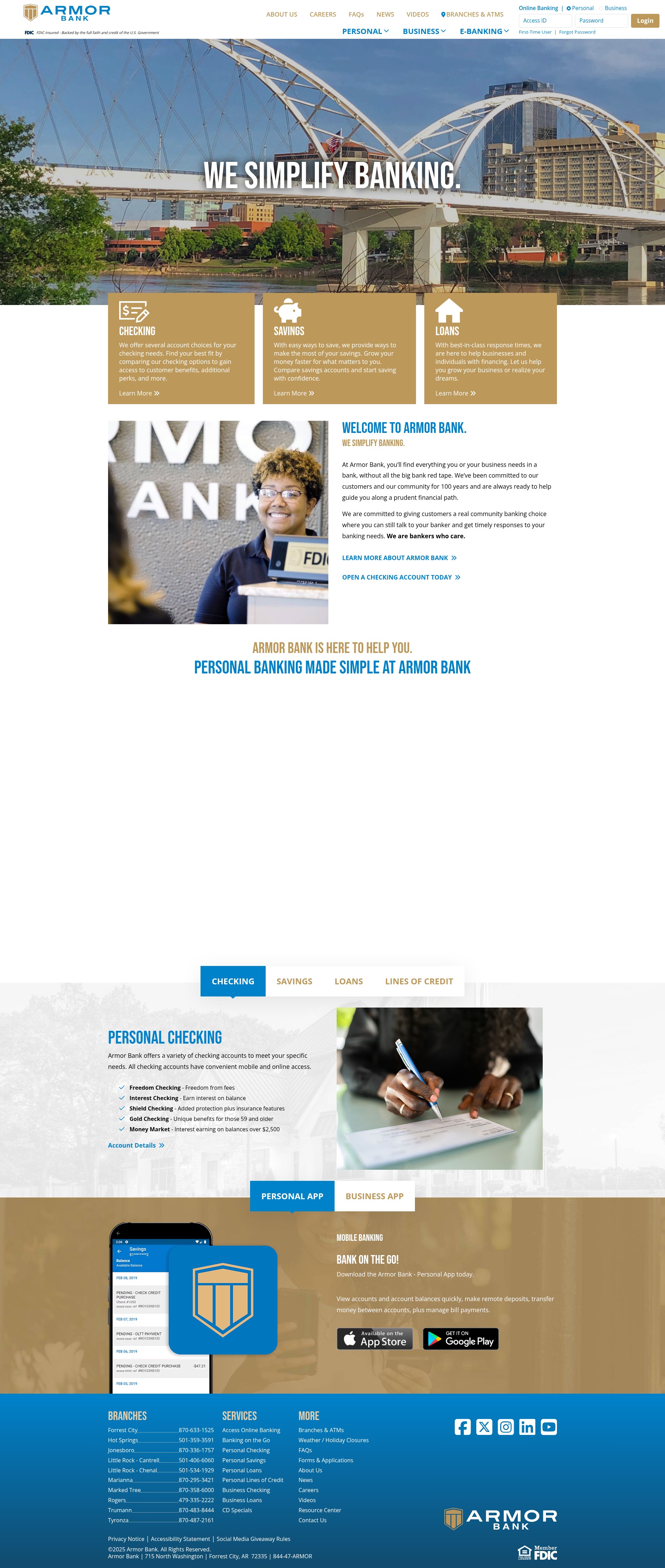 Landing Page