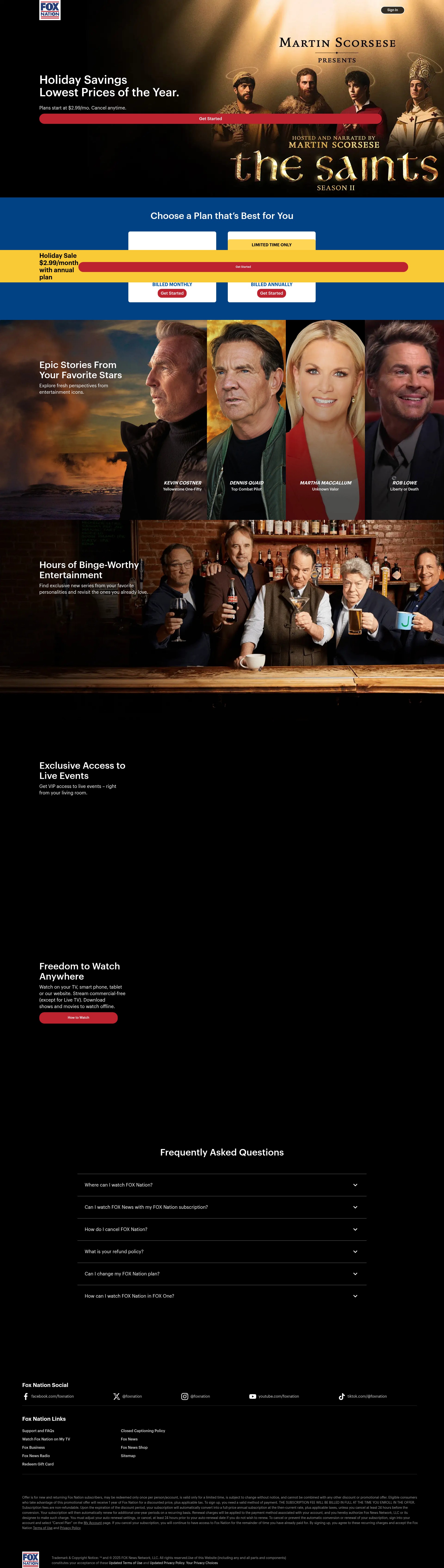 Landing Page