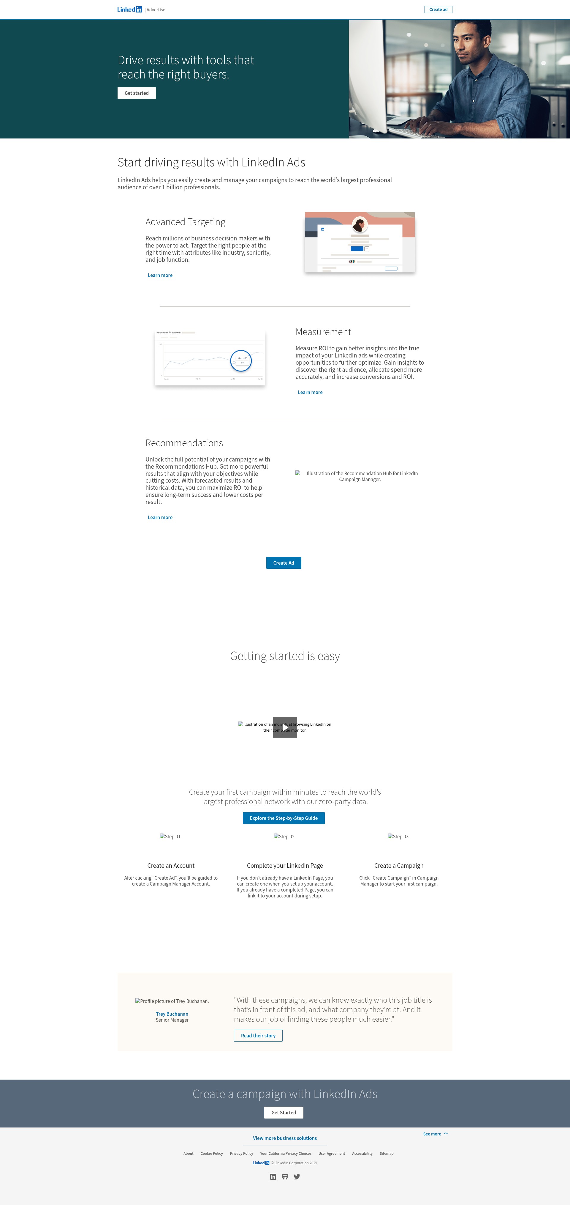Landing Page