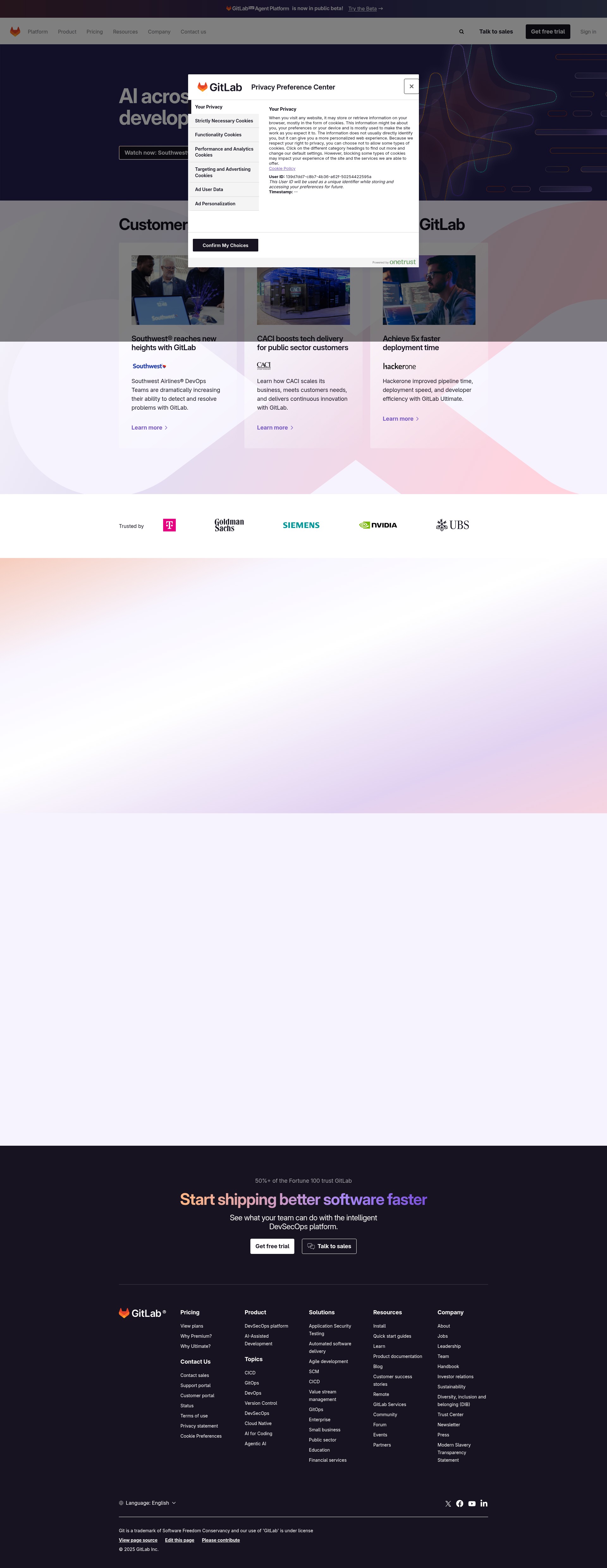 Landing Page